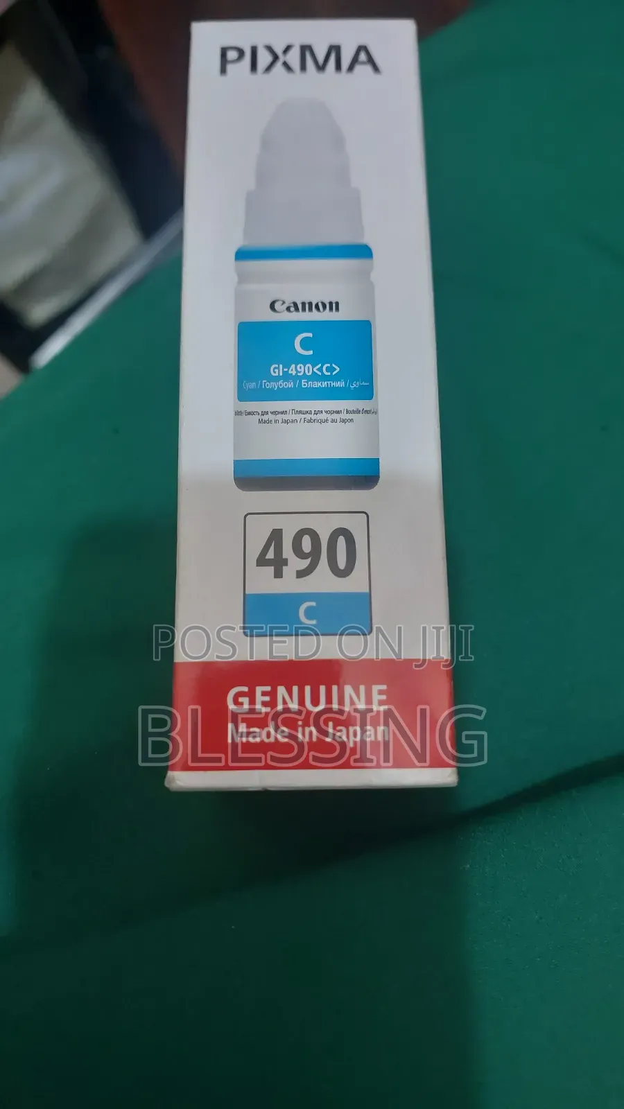 Canon Ink 490 Cyan
