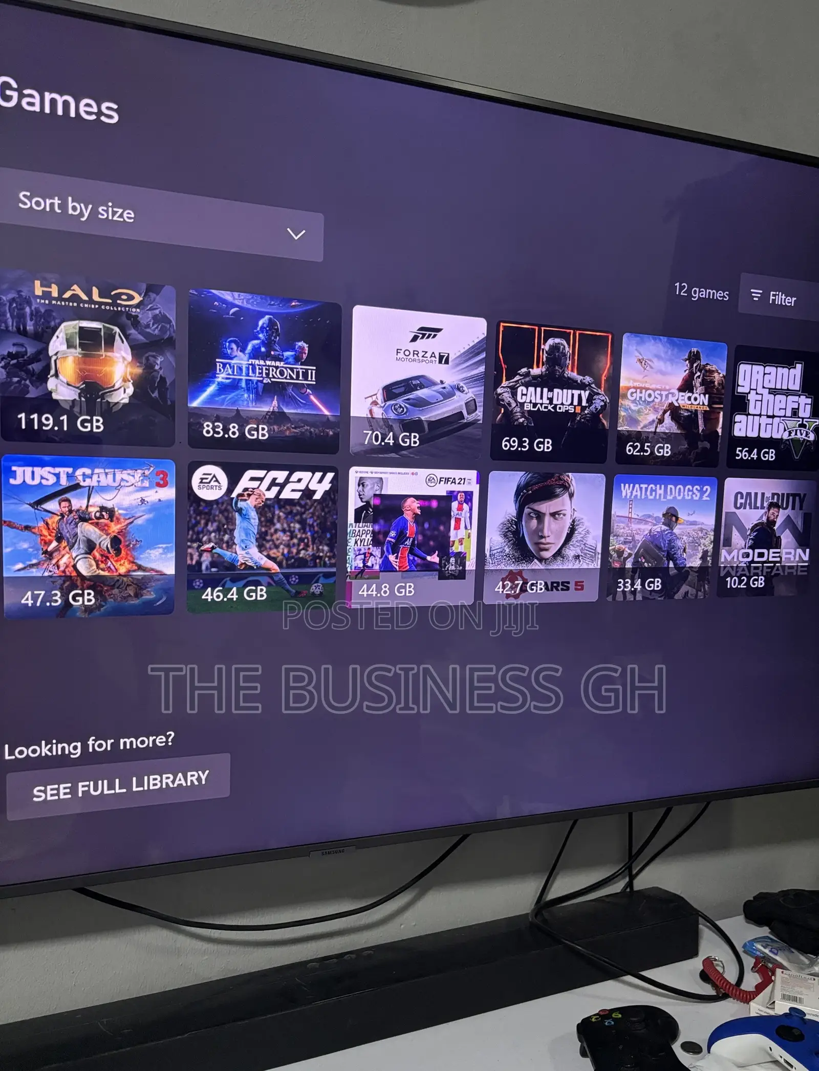 Microsoft Xbox 1s 1tb With Games 1controller