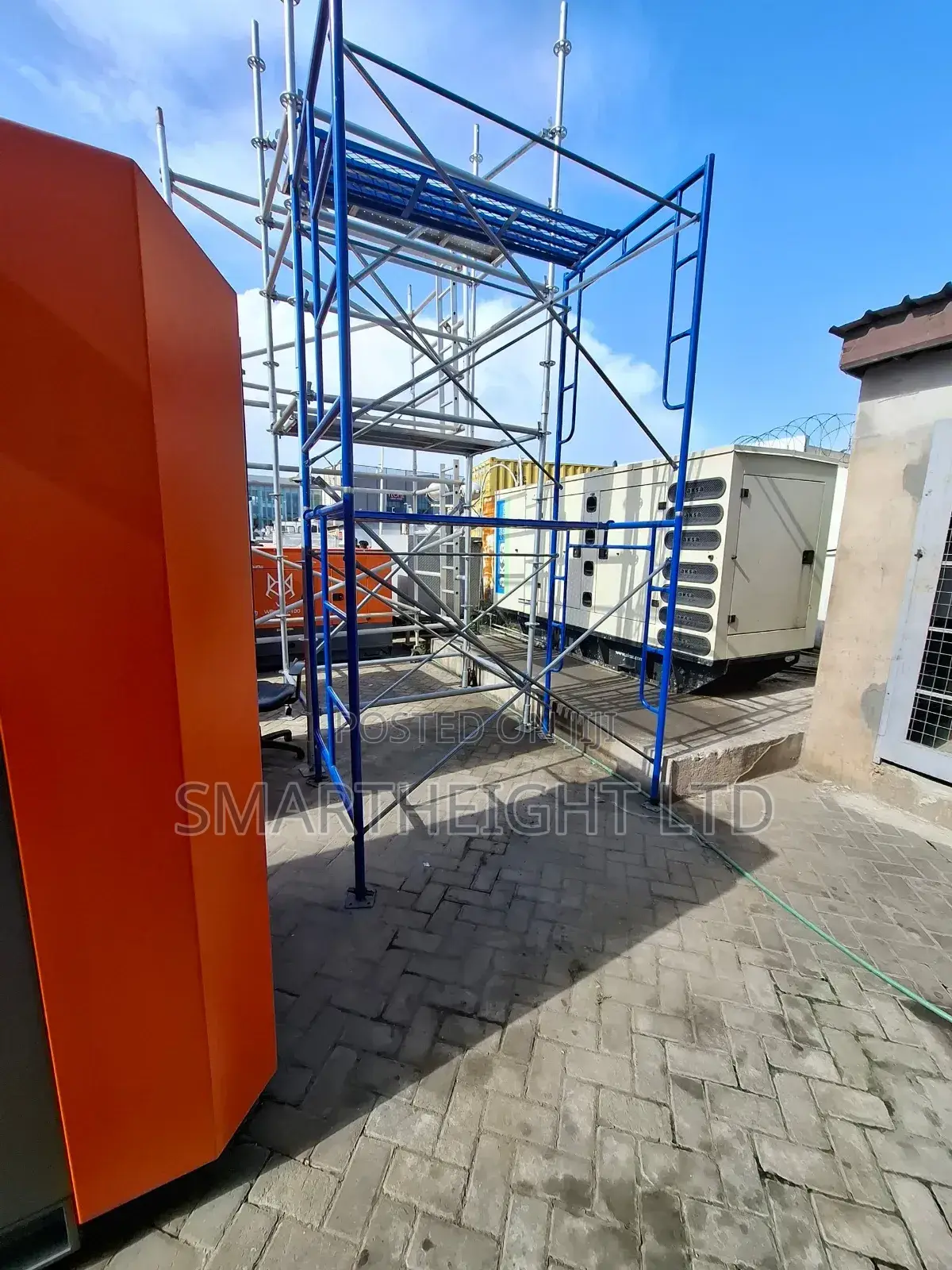 Scaffolds With Ladder