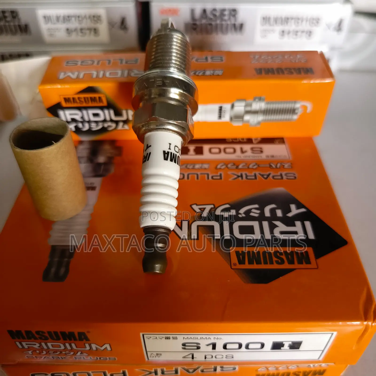 Masuma S100i ( Bkr5eix-11) Iridium Plugs Toyota Corolla 1991-2008