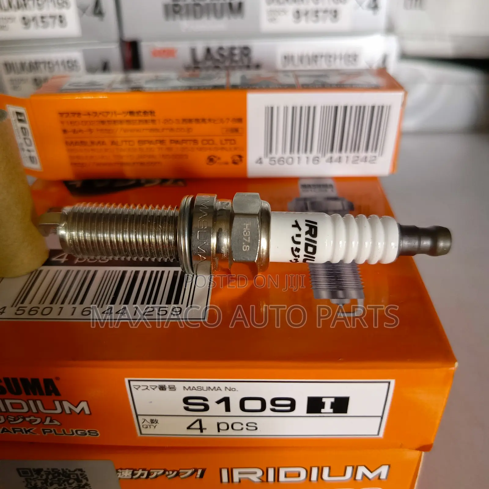 Masuma S200i ( 4469 Ilfr5aix-11) Spark Plugs for Toyota Camry