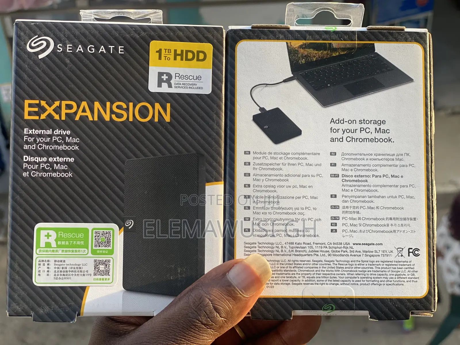 Seagate 1tb External Hard Drive