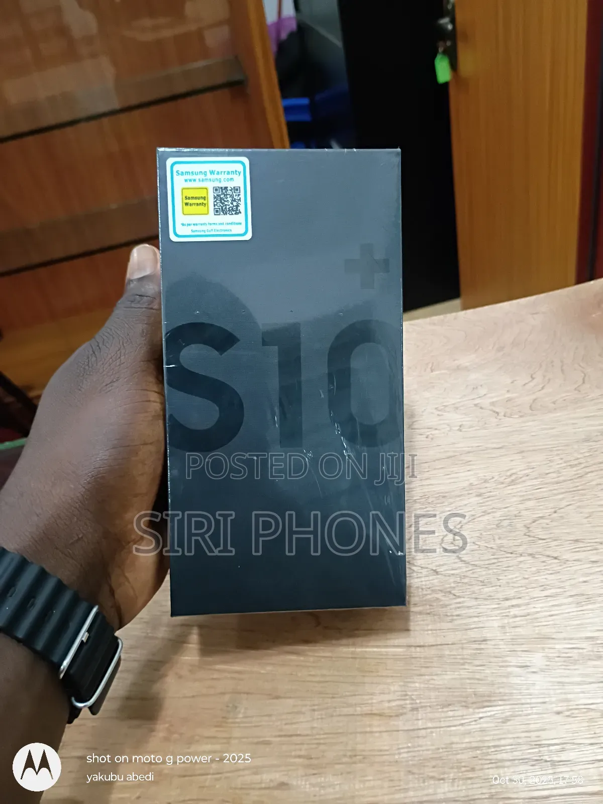 New Samsung Galaxy S10 Plus 128 GB Black