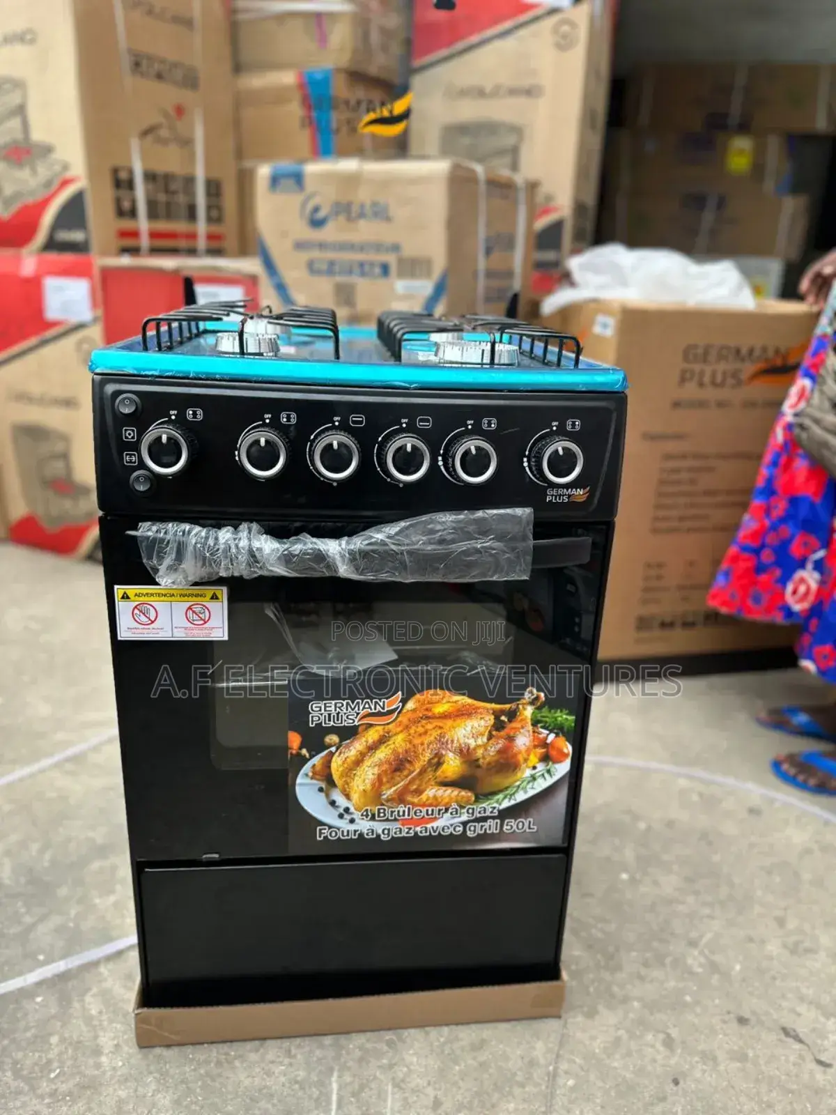German Plus Gas Cooker