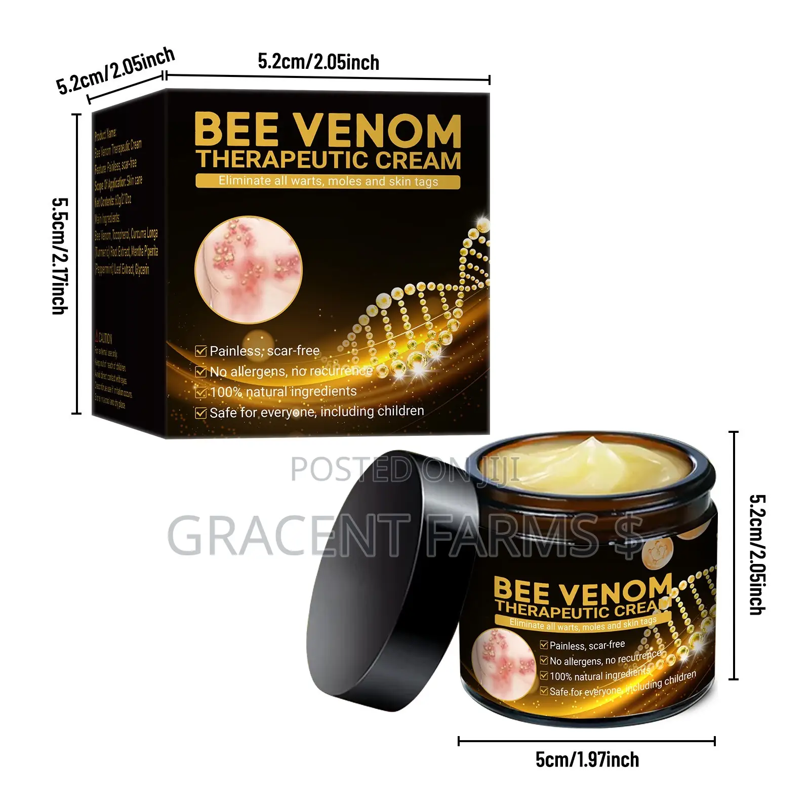 Bee Venom Therapeutic Cream - 60g