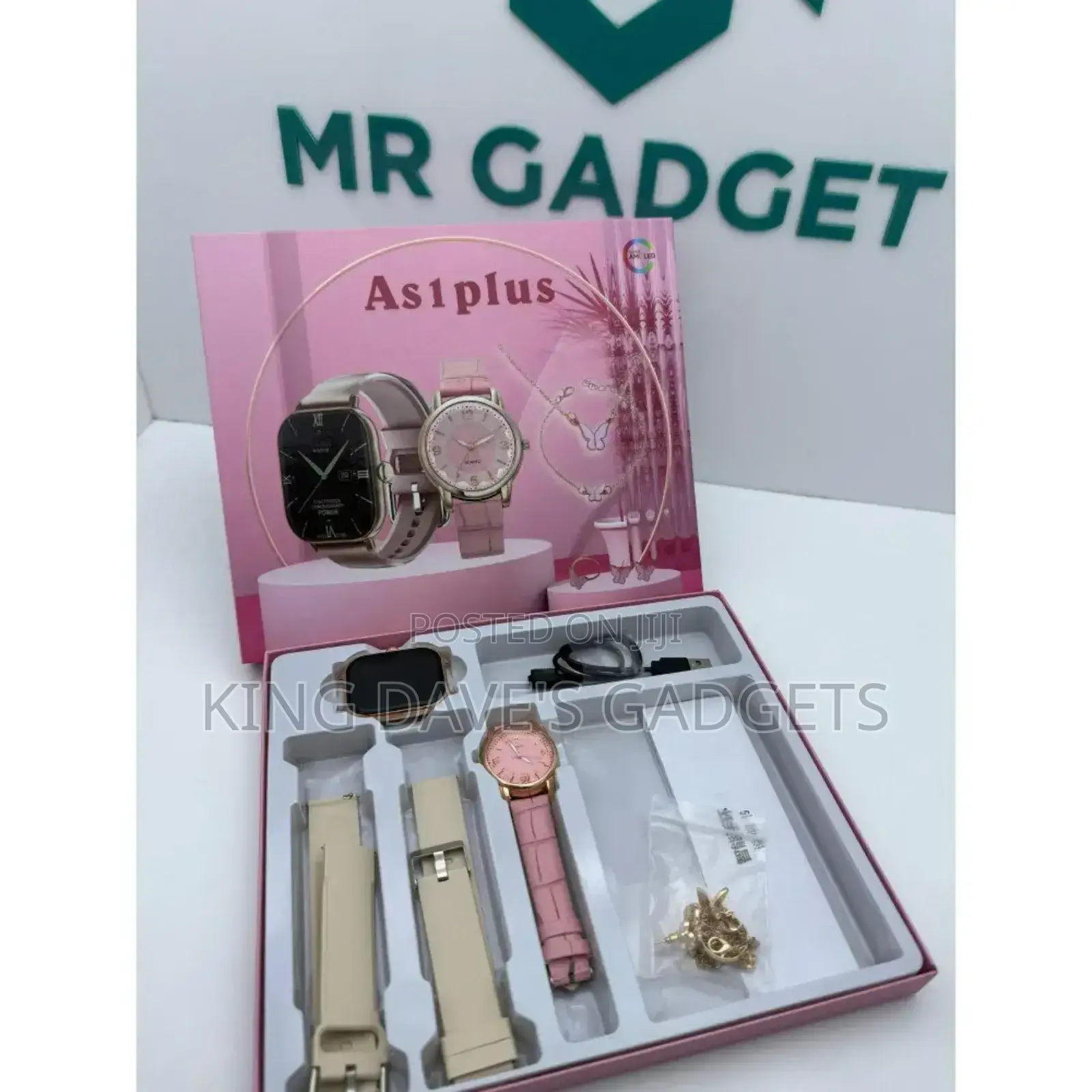 As1plus Smart Watch Jewelry Gift Set