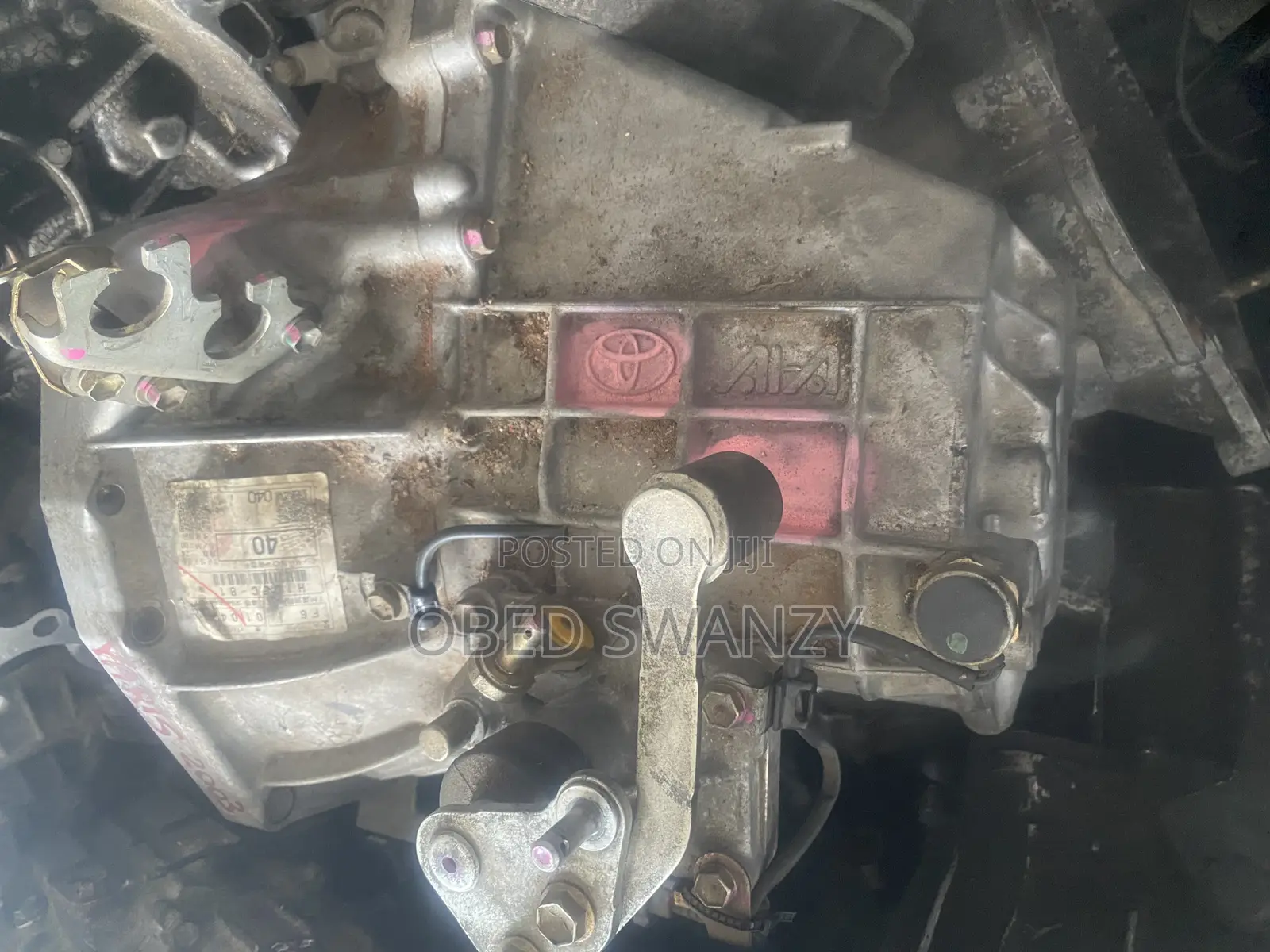 Toyota Yaris Manual Gear Box Old Type