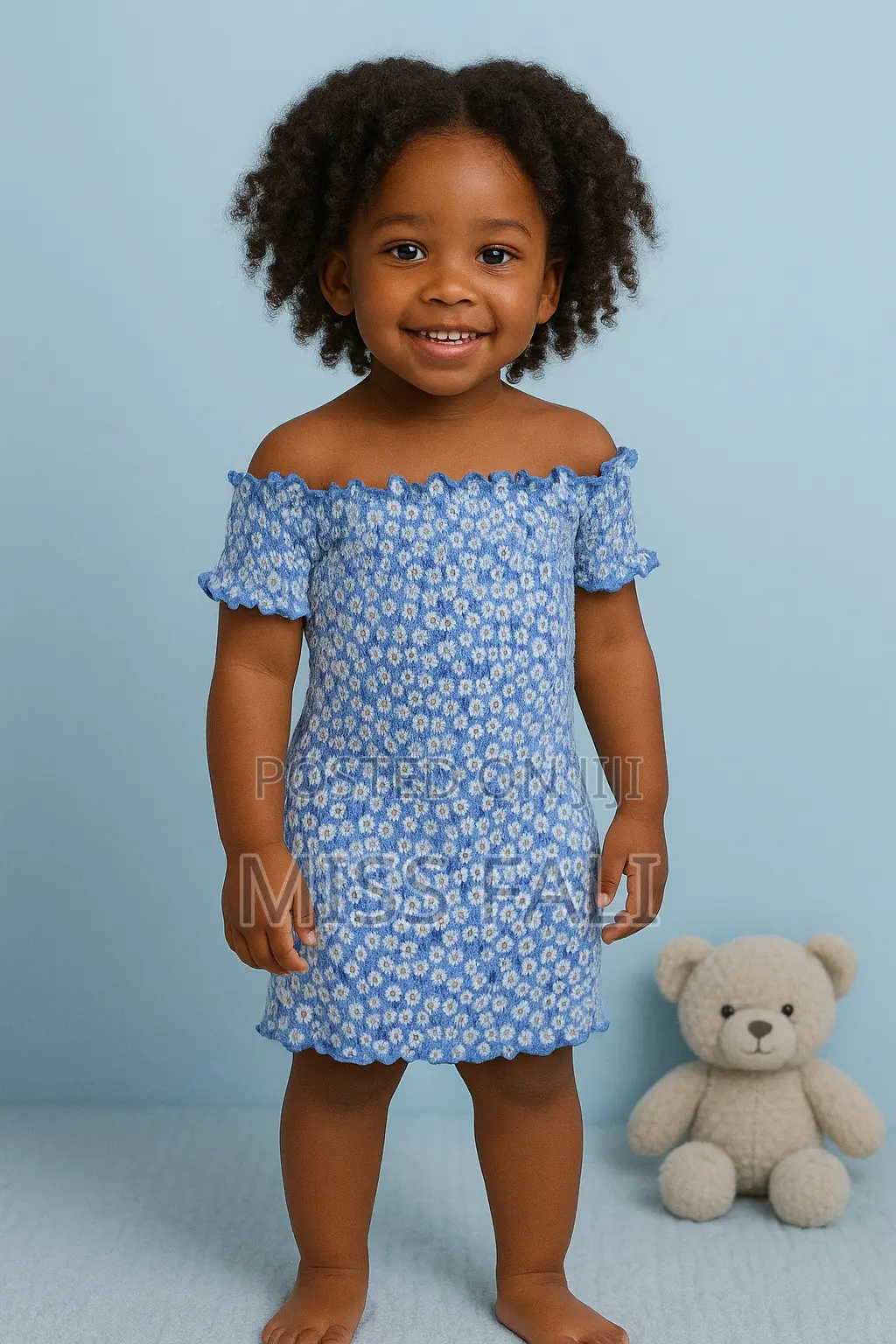 Floral Off Shoulder Dress. 7years