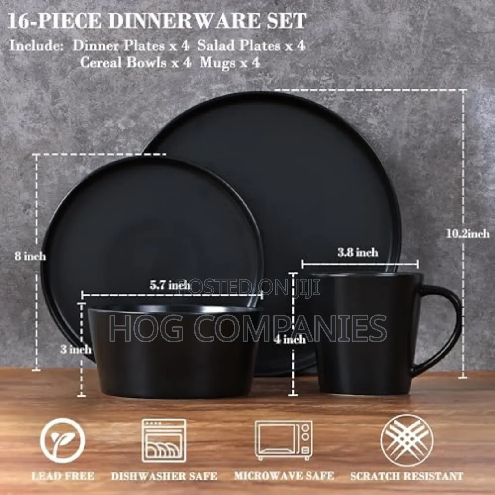 16 PCS Dinner Set