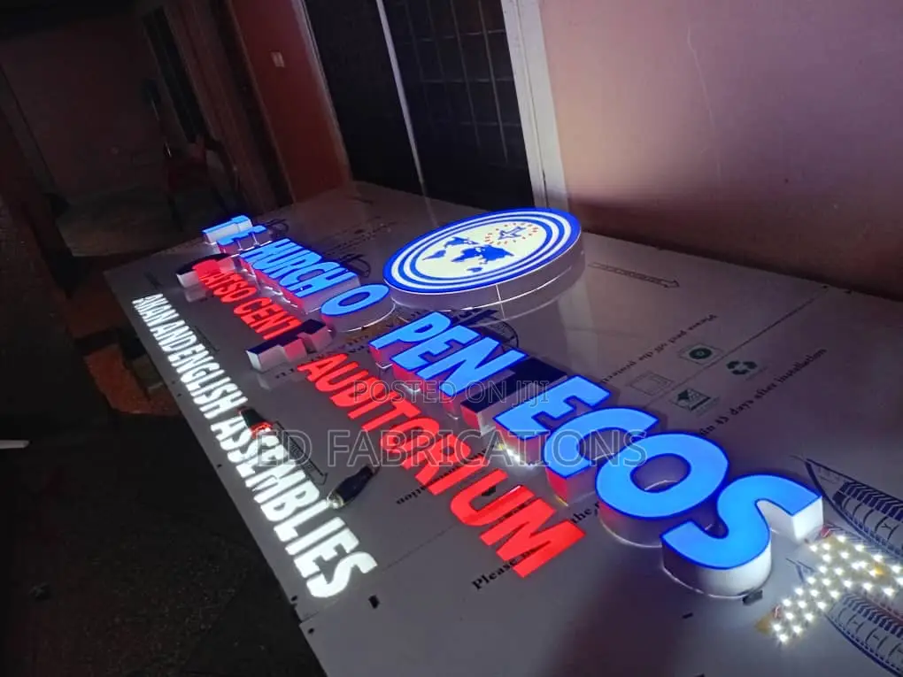 Signage, 3d Signage With Light