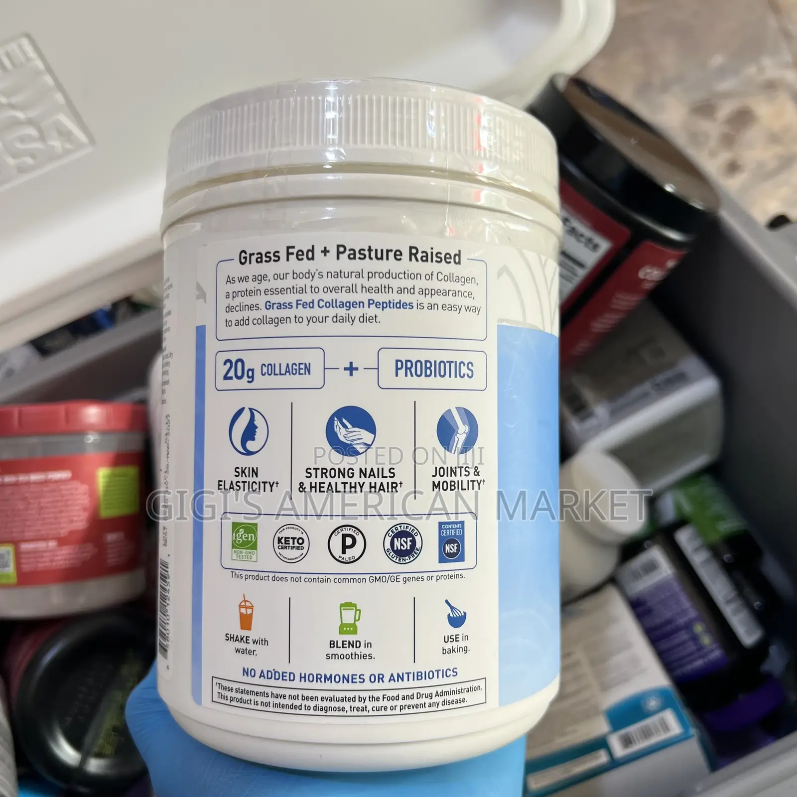 Collagen Peptides From Garden of Life Grass Fed