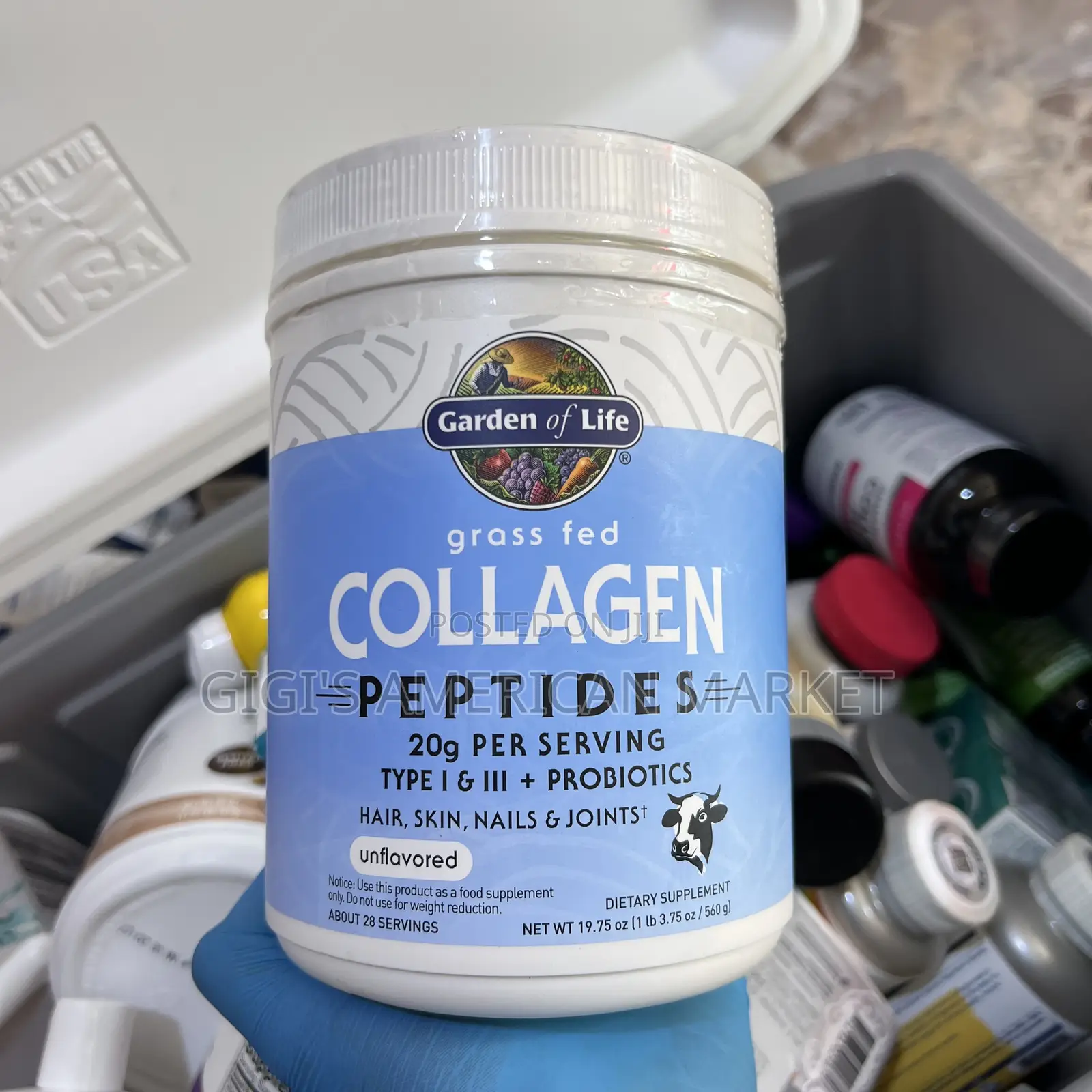 Collagen Peptides From Garden of Life Grass Fed
