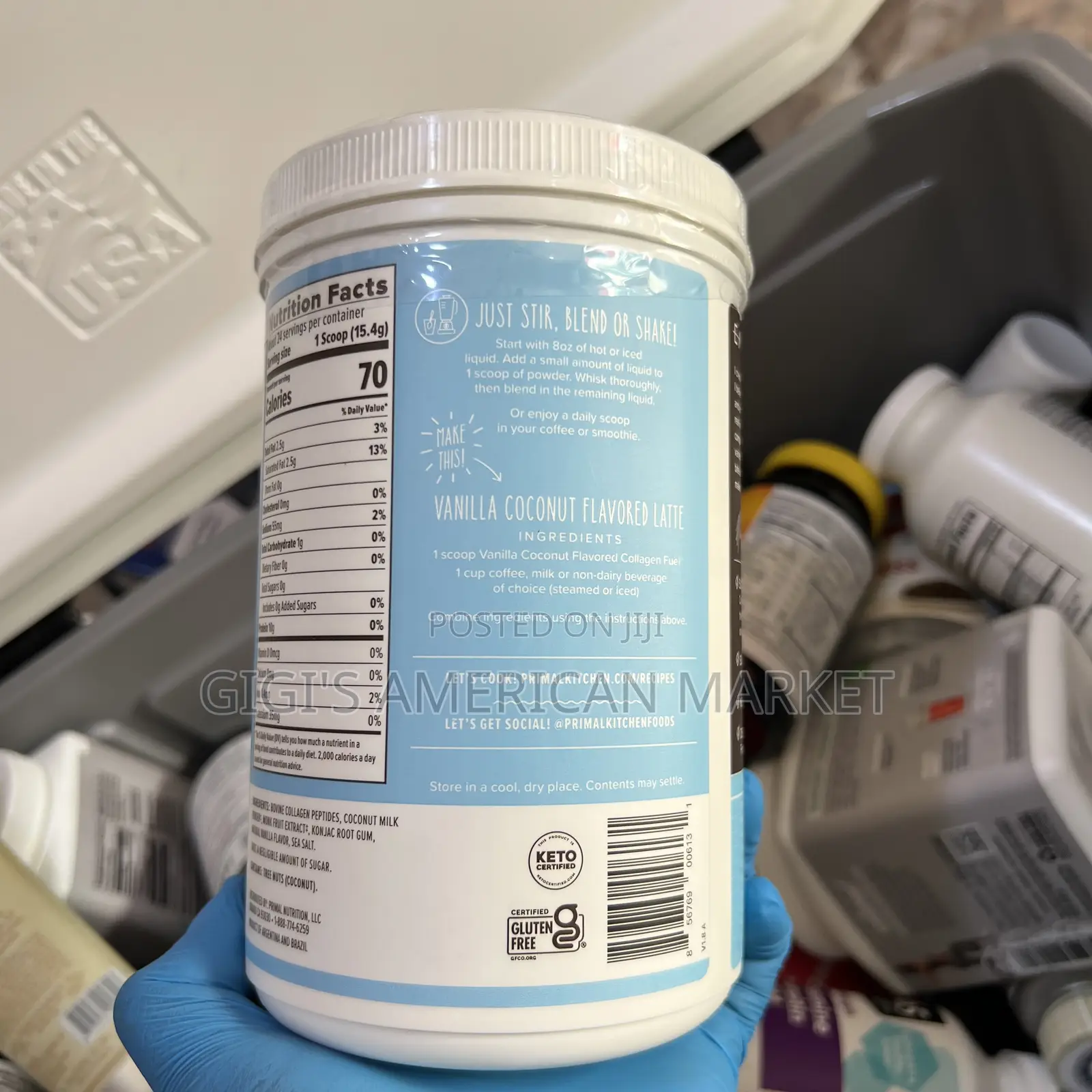 Primal Kitchen Collagen Fuel Drink