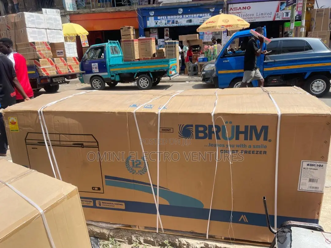 Brand New 980 L Double Door Bruhm Chest Freezer