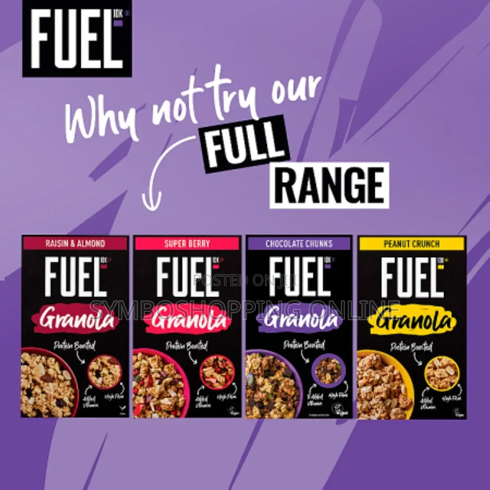 Fuel10k Protein Boosted Granola, Chocolate, 400 G