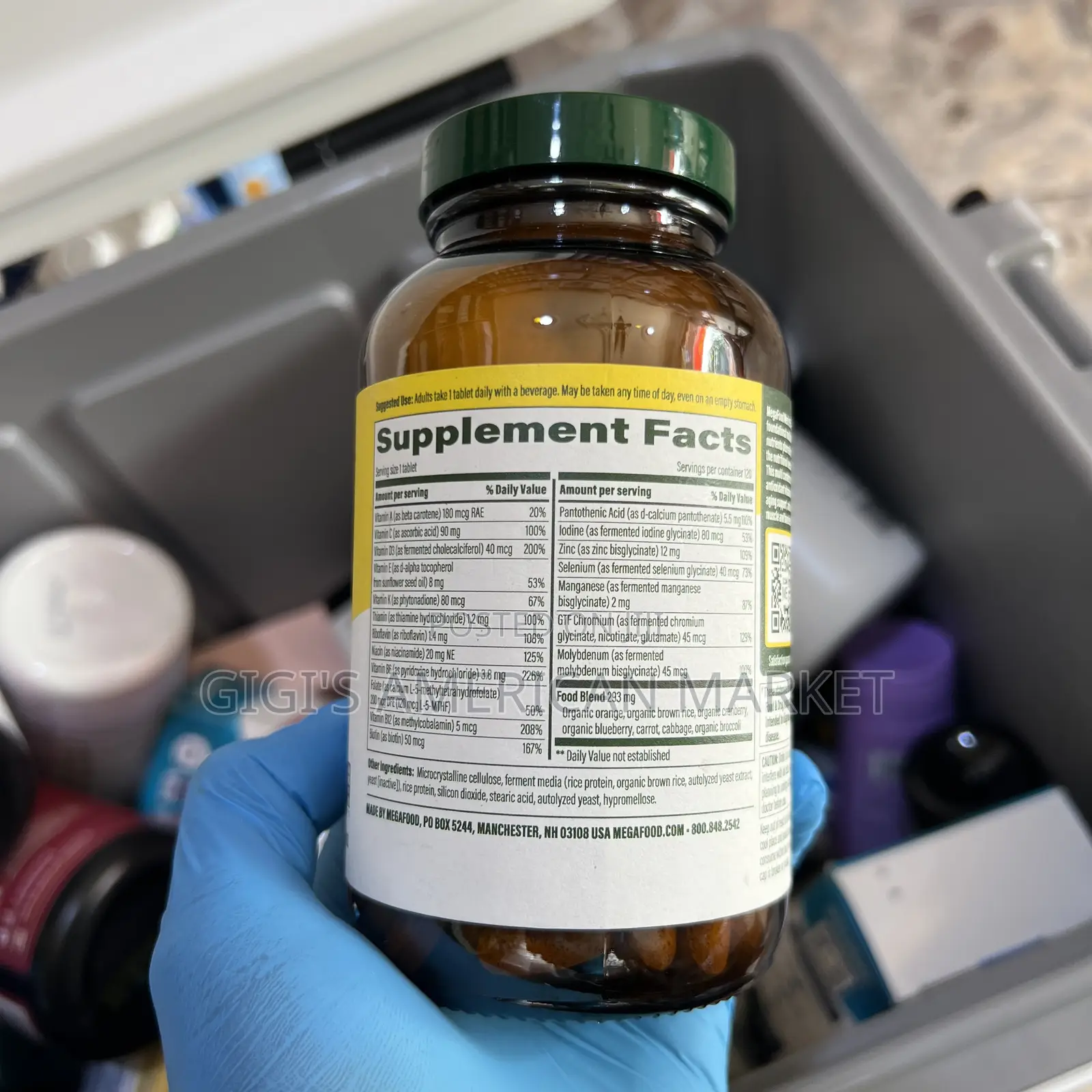 Mega Food Men's 55+ One Daily Multivitamin