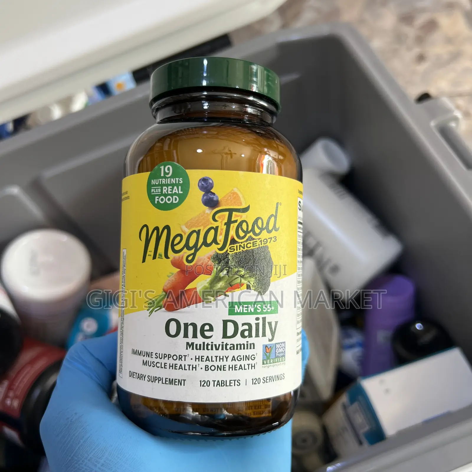 Mega Food Men's 55+ One Daily Multivitamin