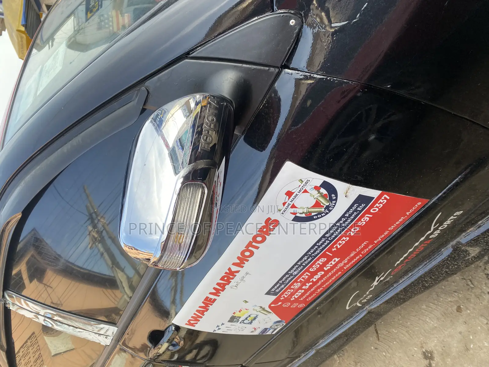 Toyota Corolla 2006 2010 2013 Side Mirror With Light Shining Covers