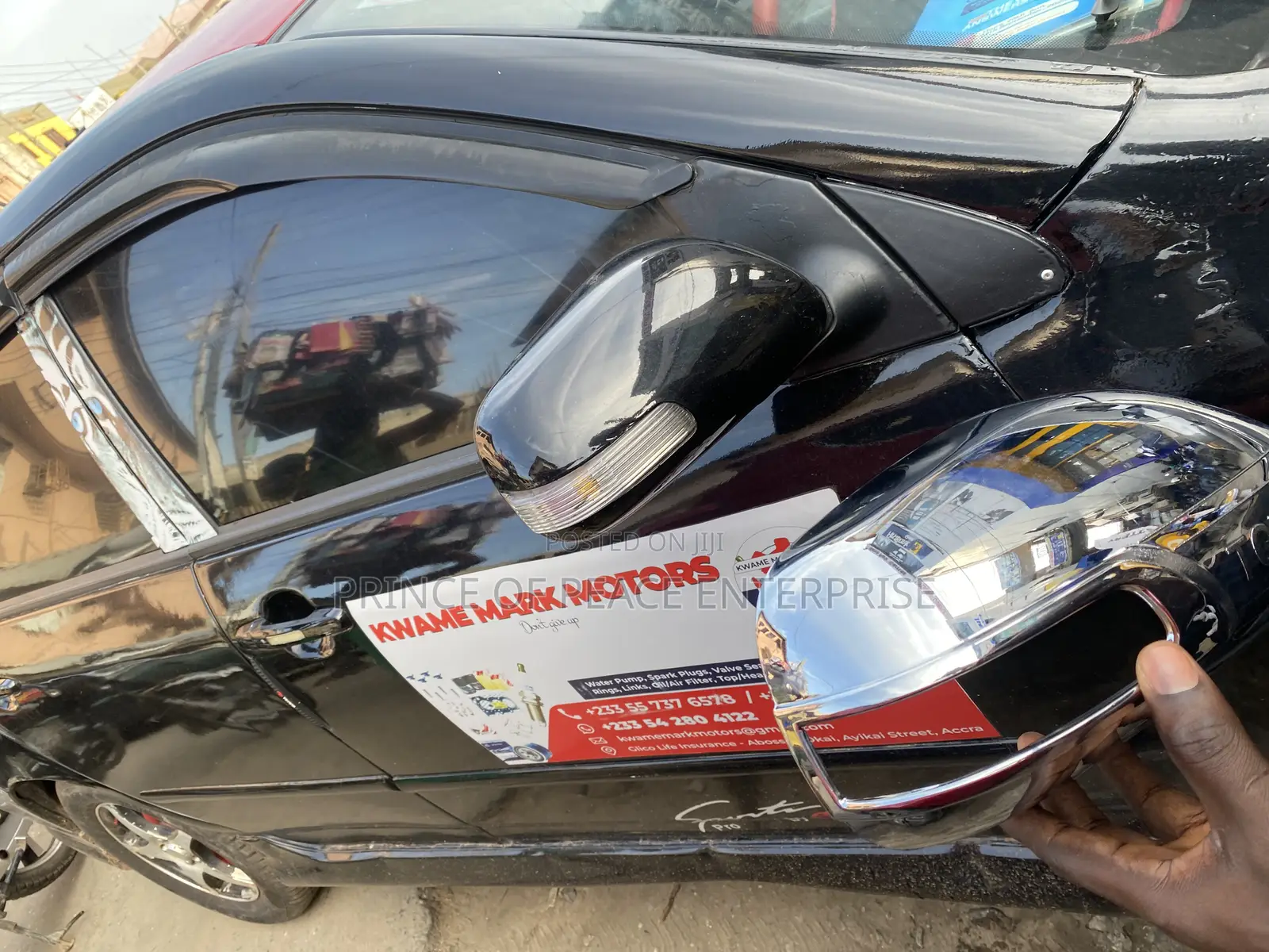 Toyota Corolla 2006 2010 2013 Side Mirror With Light Shining Covers