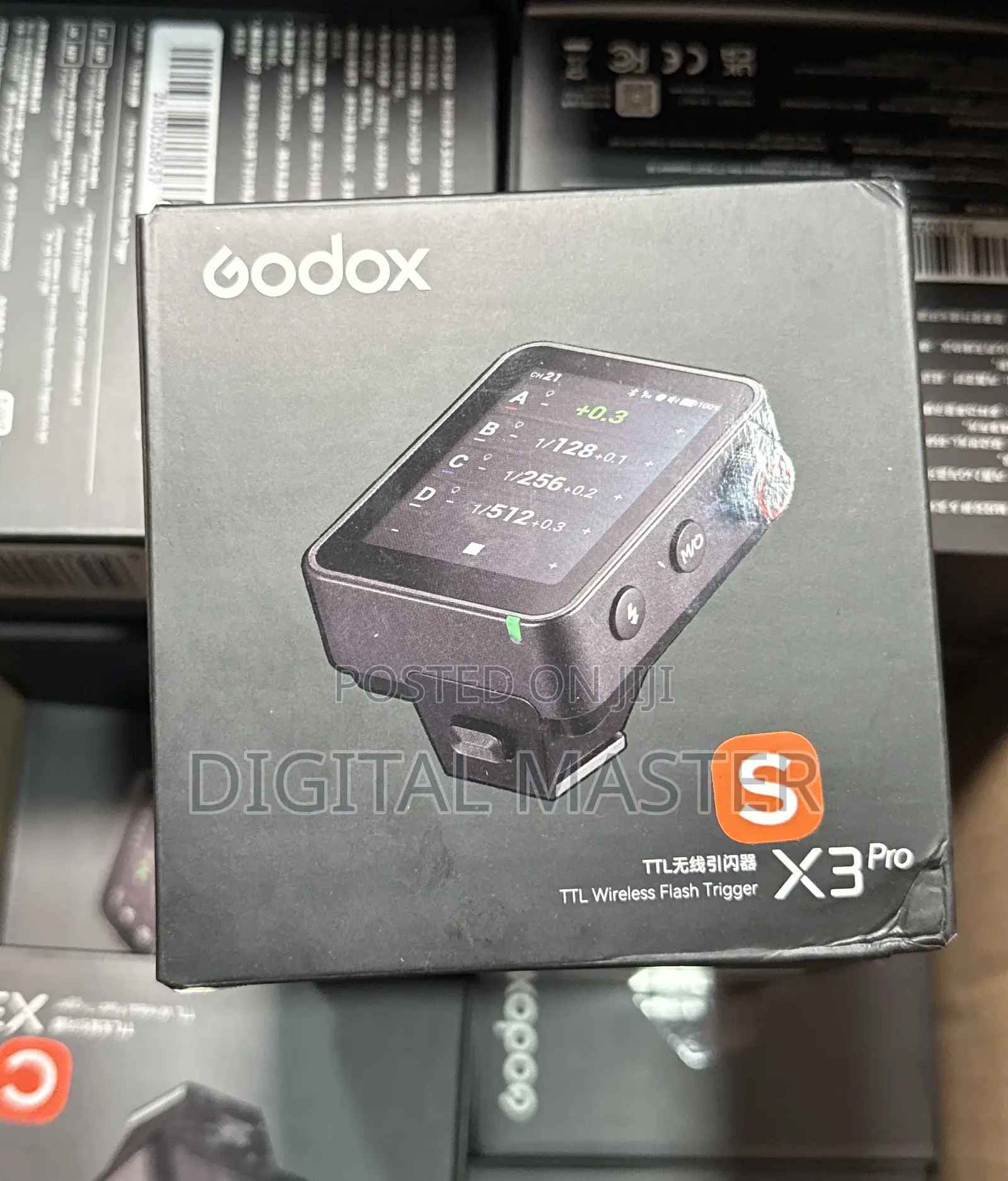 Godox X3pro S Touchscreen TTL Wireless Flash Trigger for Sony