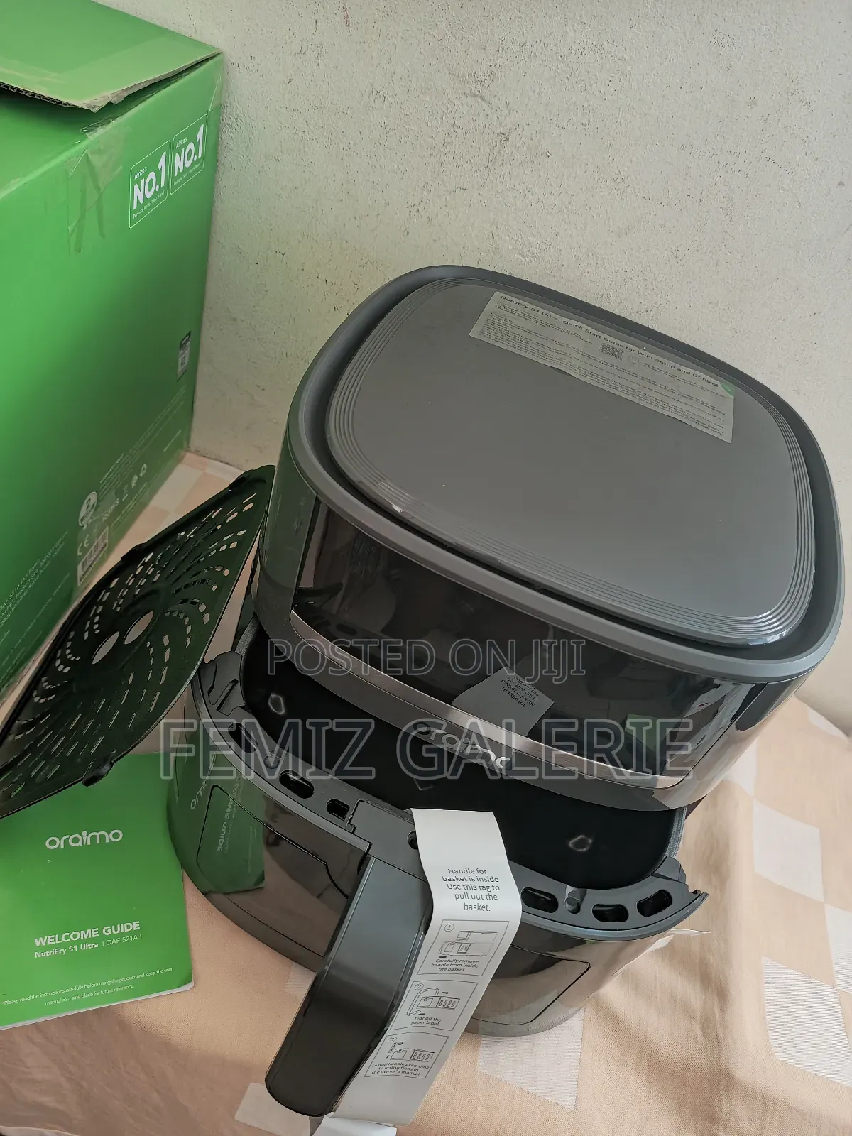 Oraimo Nutrifry S1 Ultra 6l App Control Full Touchscreen Air Fryer