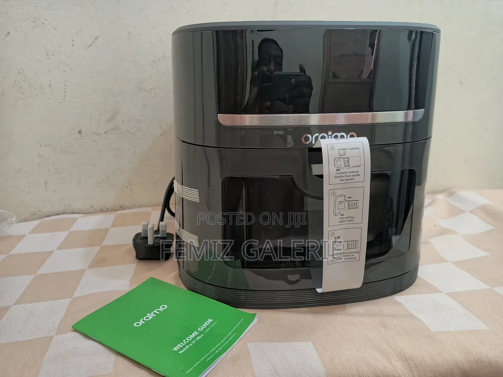 Oraimo Nutrifry S1 Ultra 6l App Control Full Touchscreen Air Fryer