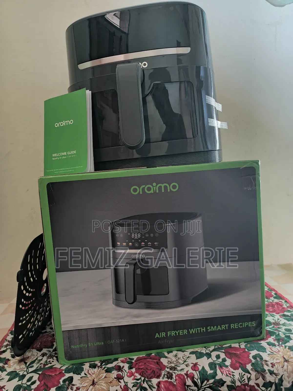 Oraimo Nutrifry S1 Ultra 6l App Control Full Touchscreen Air Fryer