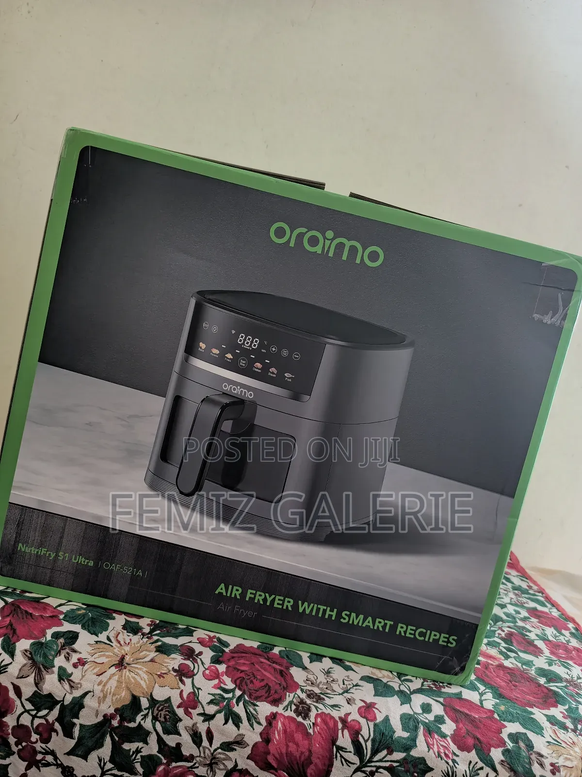 Oraimo Nutrifry S1 Ultra 6l App Control Full Touchscreen Air Fryer