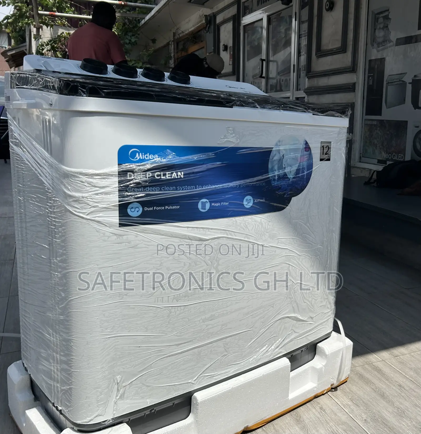 Midea Fast Spin 12kg Topload Semiautomatic Twintub Washer