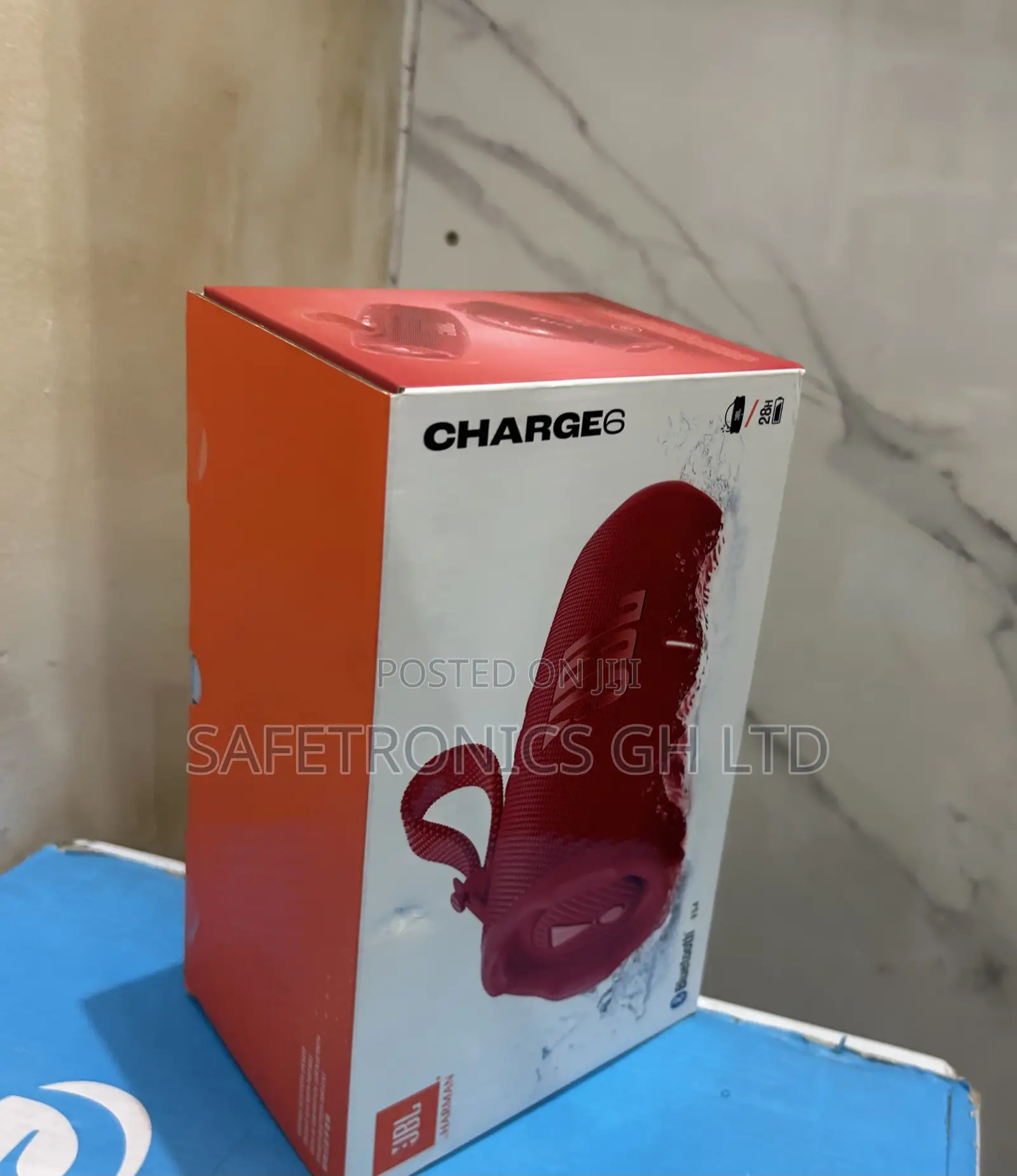 Check Out Bluetooth JBL Wireless Charge 6 Red Speaker