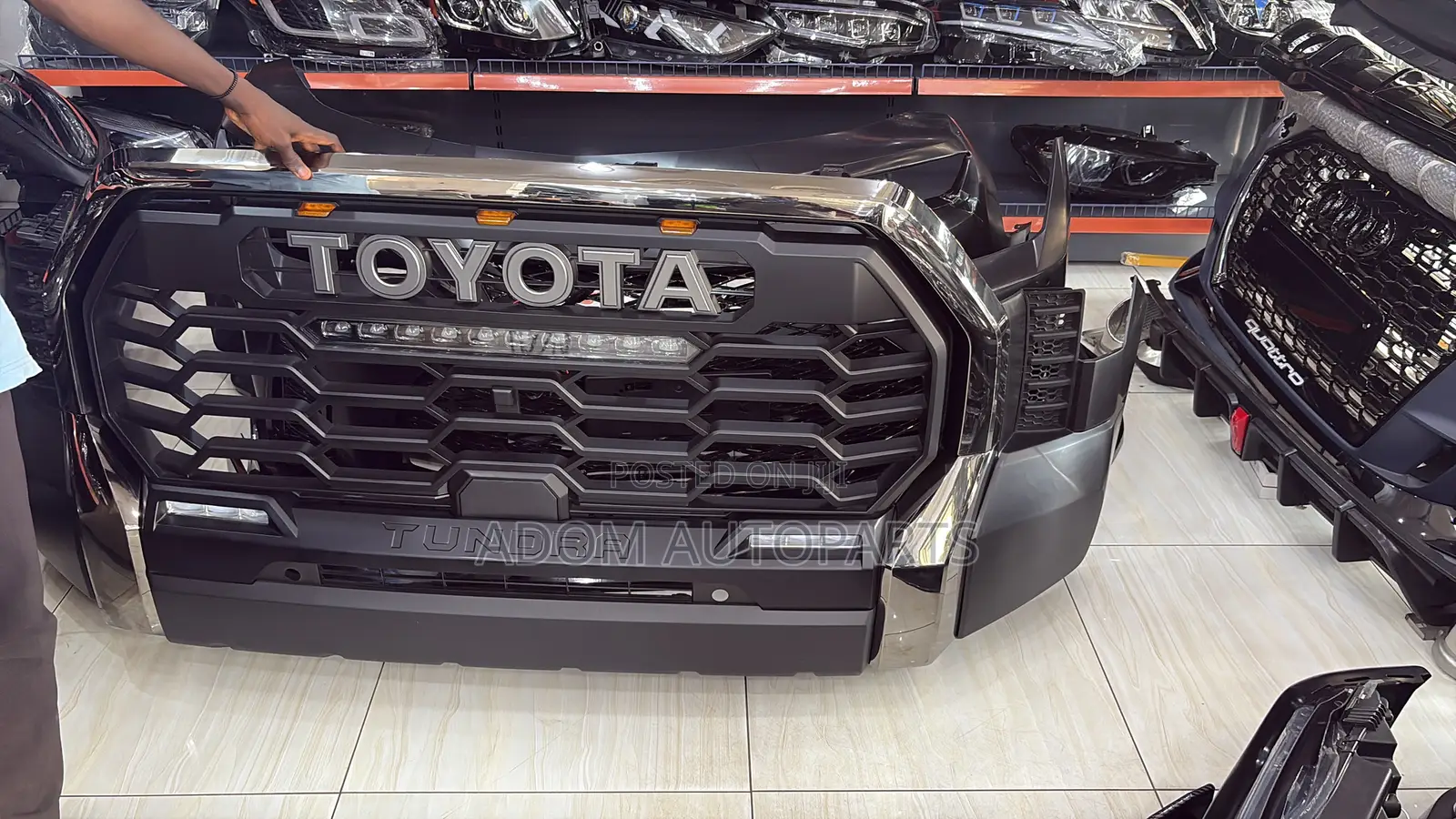 Toyota Tundra Front Bumper Complete 2021 2022 2023 2024
