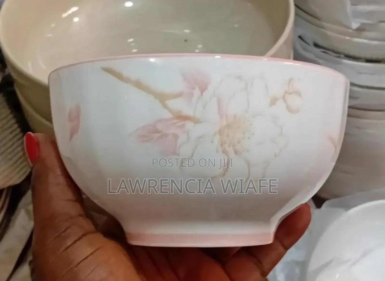 Beautiful 6pcs Ceramic Soup Bowls
