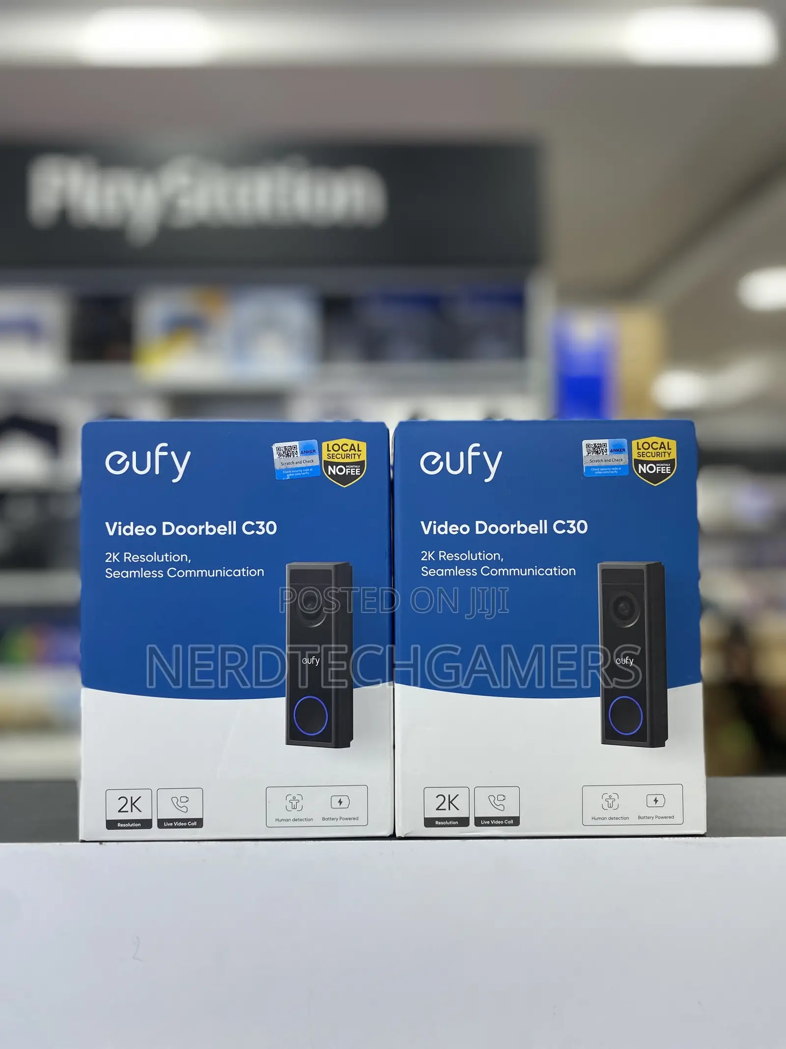 Eufy Security C30 Battery-Powered Video Doorbell