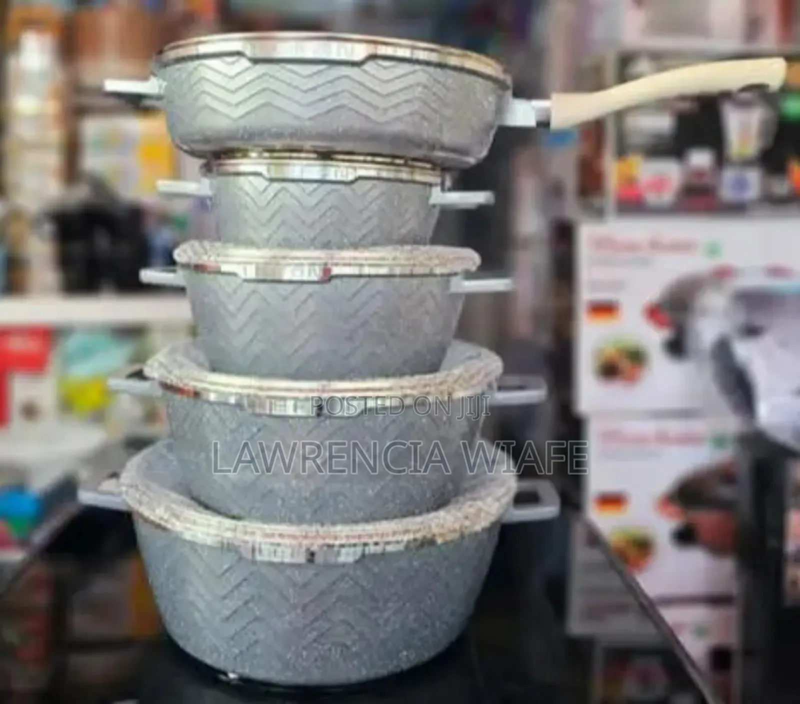 10pcs Nonstick Cookware Set