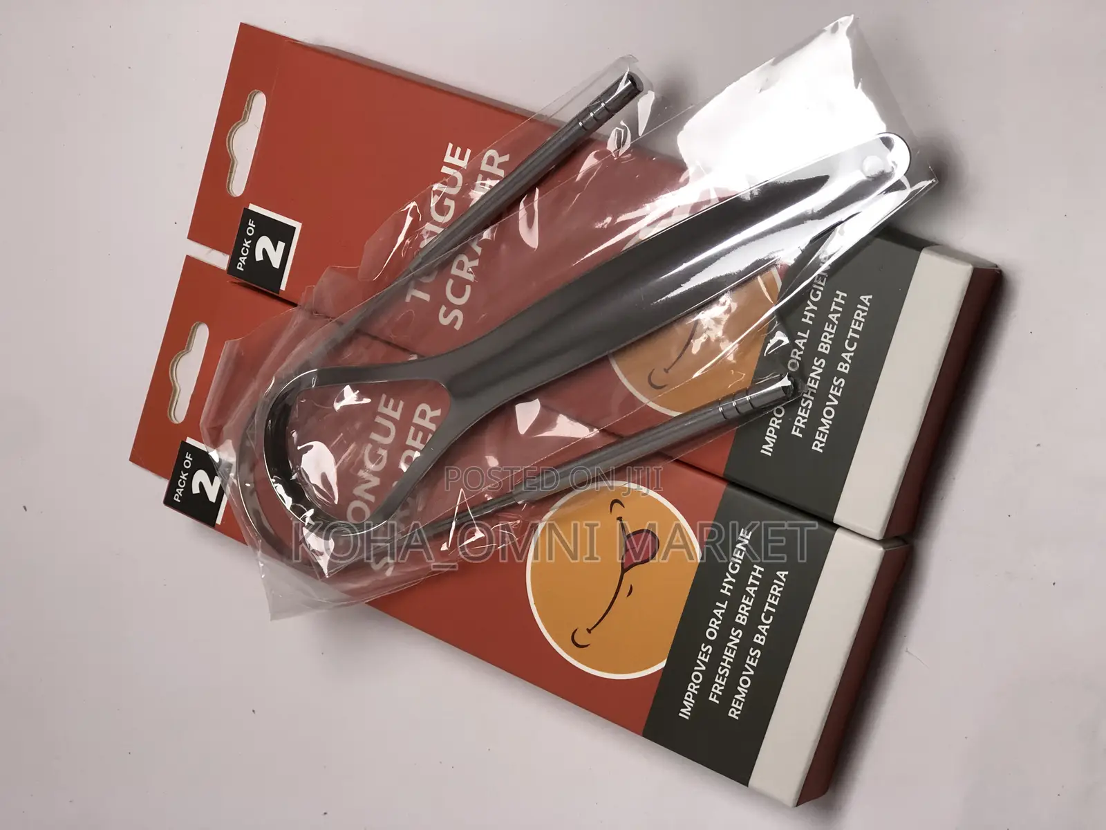 2-in-1 Tongue Scrapper Set