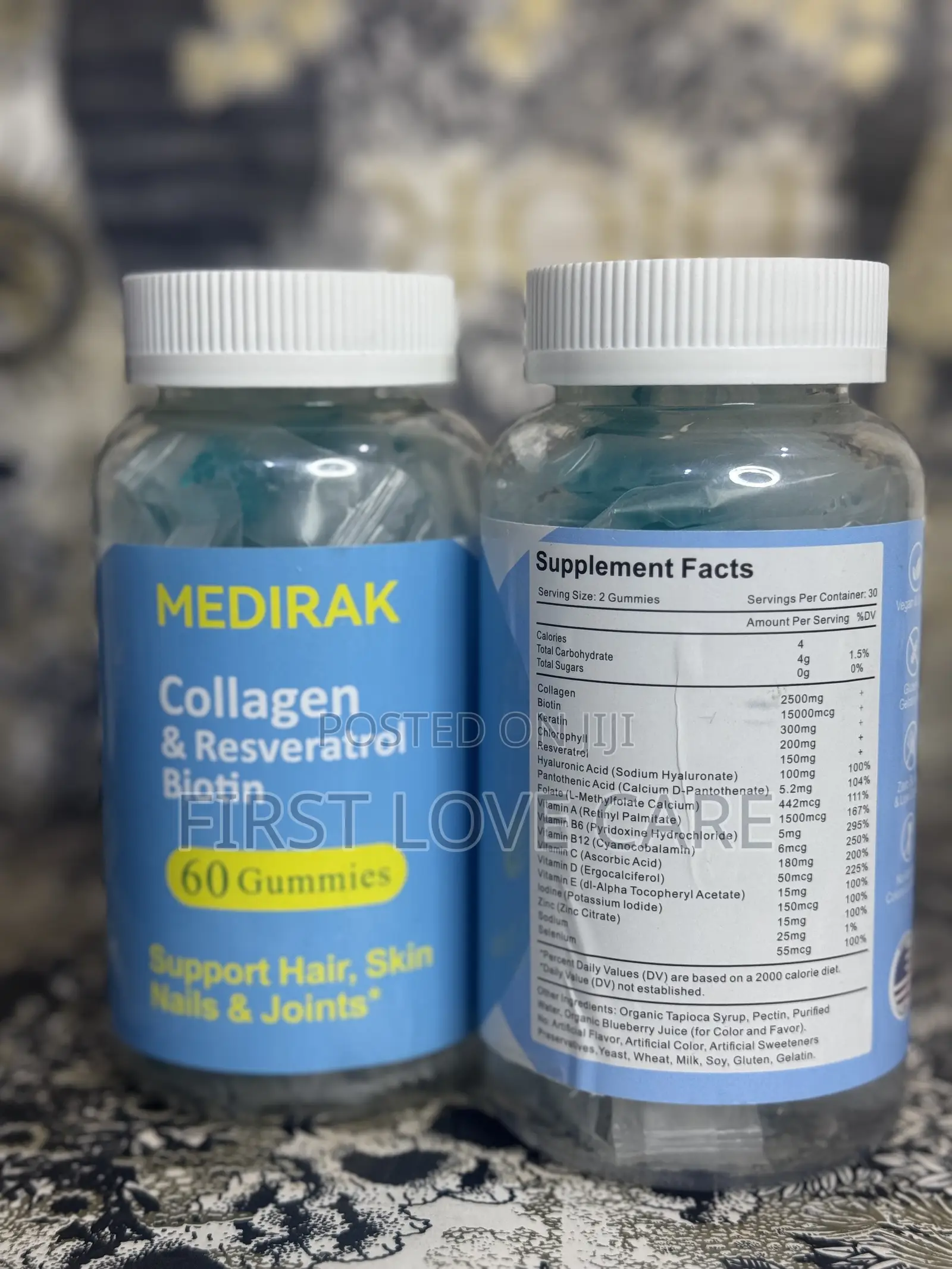 Medirak Glowing Skin (Collagen Resveratrol and Biotion )