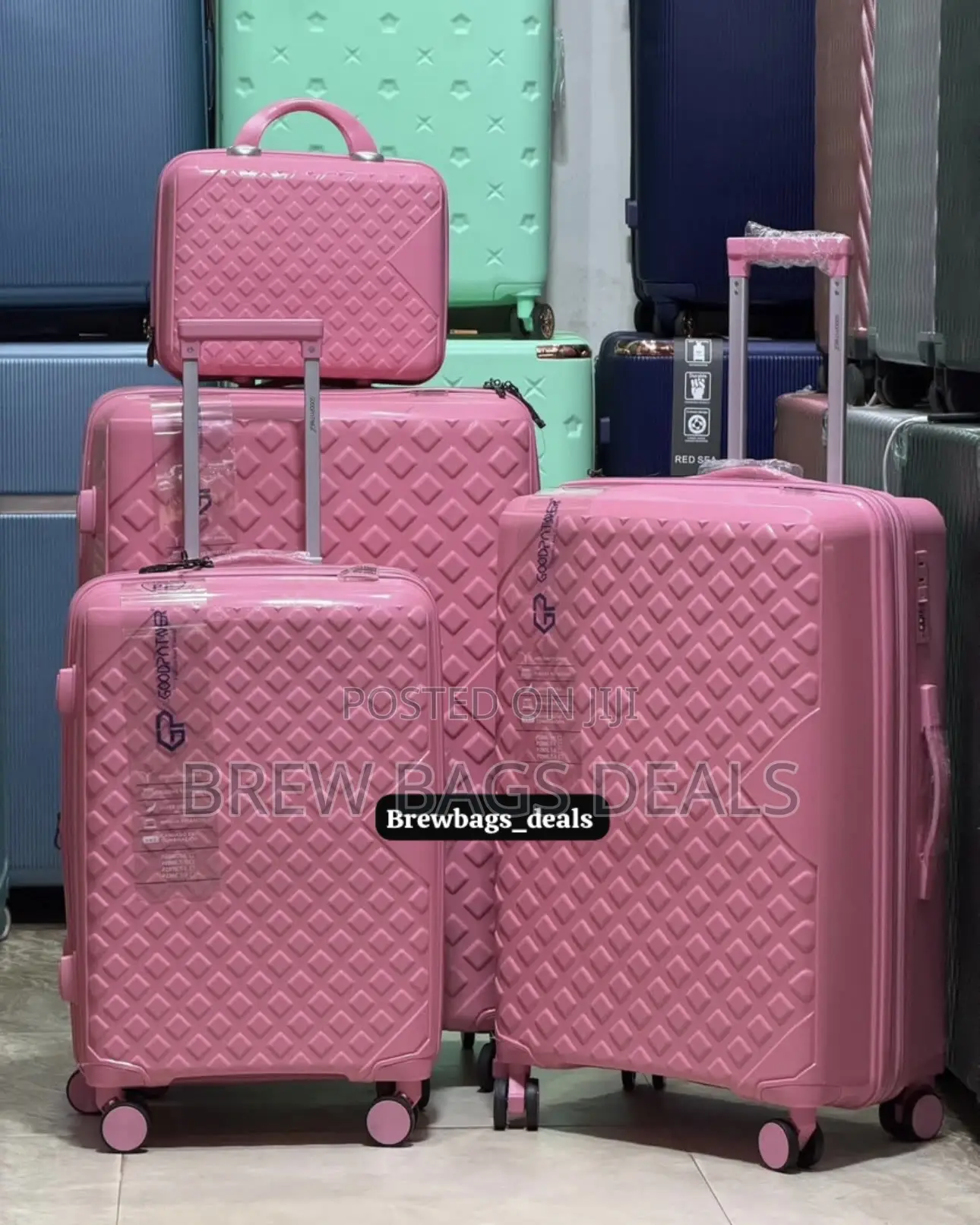 Quality Goodpartner 4set Unbreakable Two Zip Expansion Traveling Bag