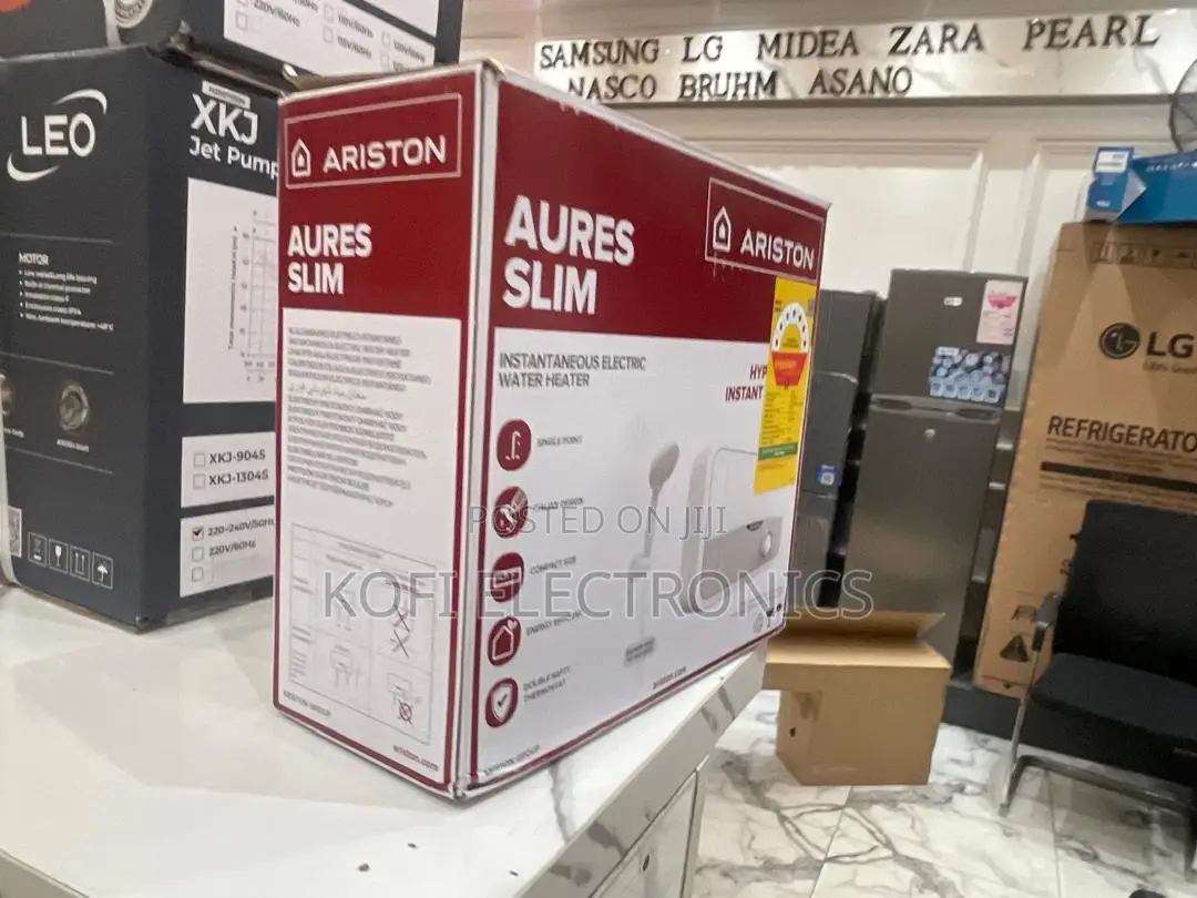 Sleek Aristonaures Slim Electric Water Heater