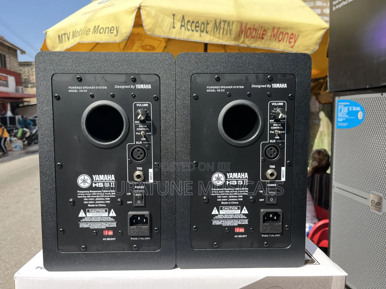 Yamaha Hs-5ii 2-Way 70w Bass Studio Monitors