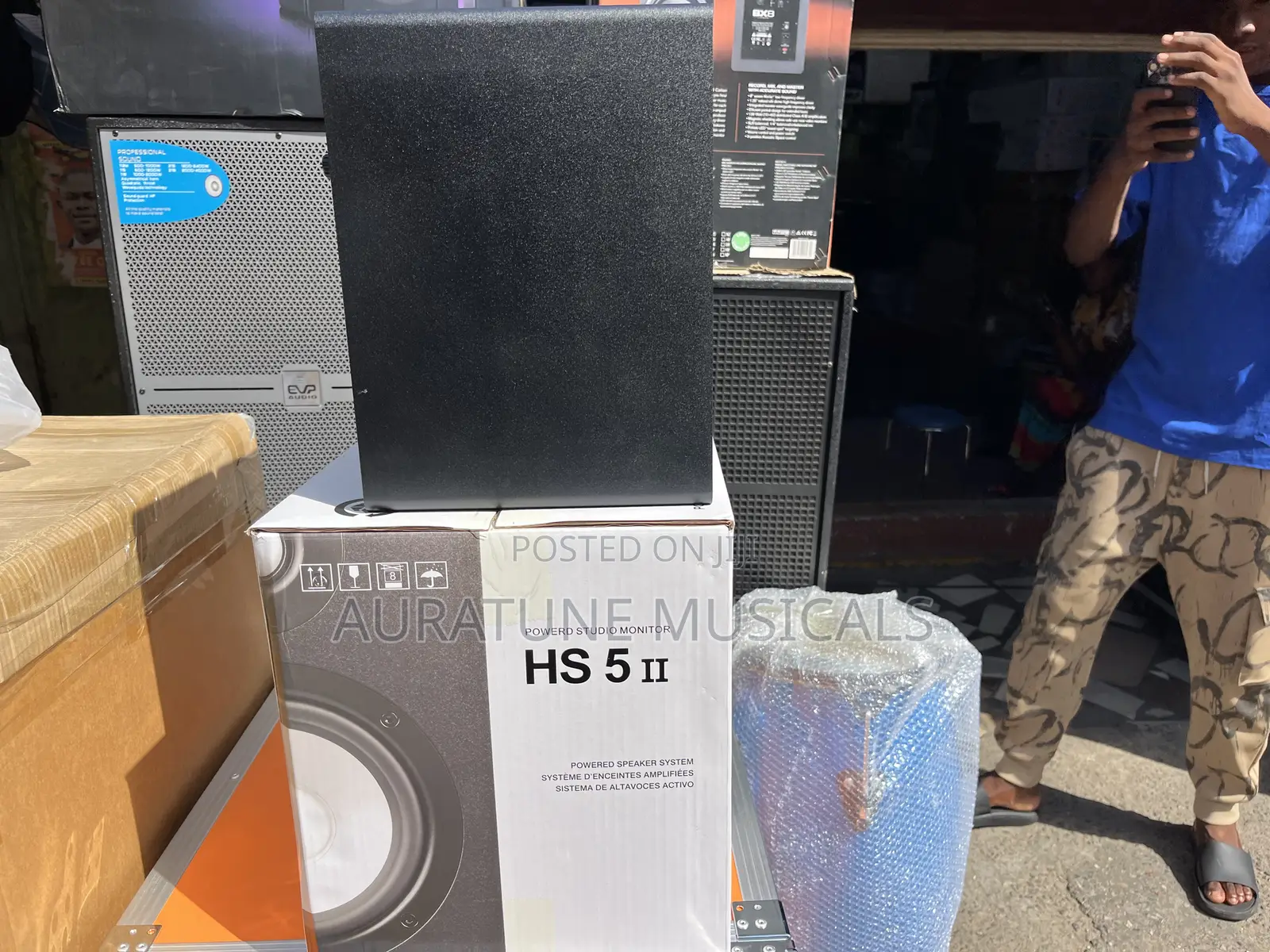 Yamaha Hs-5ii 2-Way 70w Bass Studio Monitors