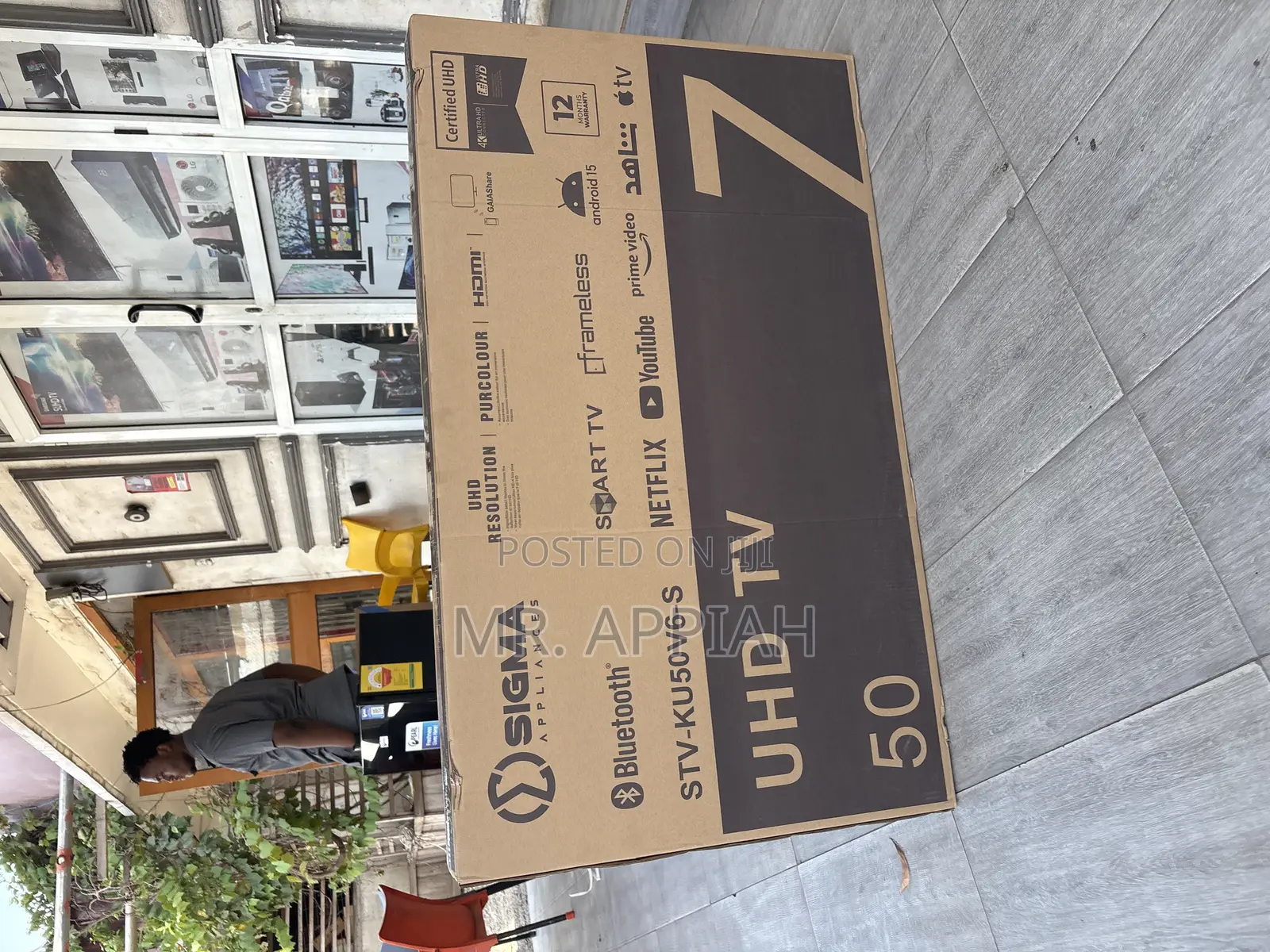 Choose Original Sigma 50 Inch Uhd Smart Android Satellite Tv 