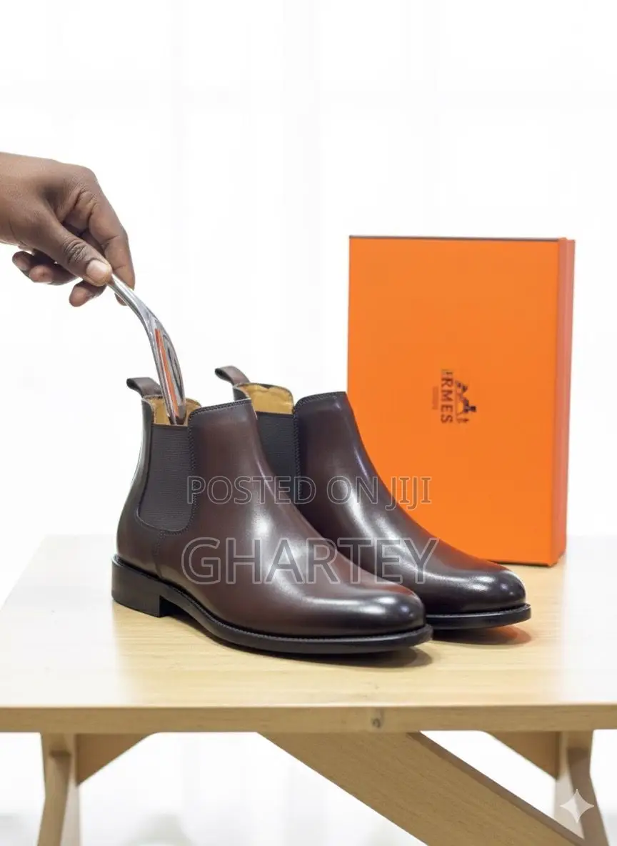 Charles Jones Premium Chelsea Boots - Brown