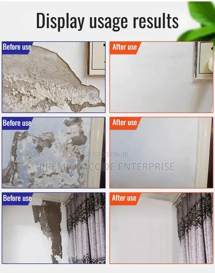 Waterproof Wall Putty Filler – Crack and Hole Sealer for Concrete,20kg