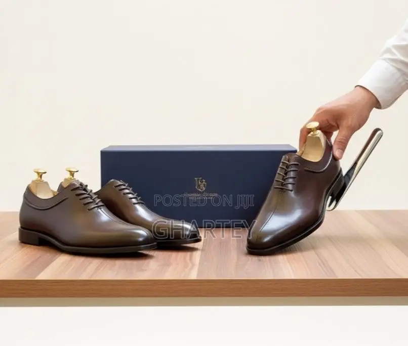 Hankin Jones Signature Wholecut Oxfords Brown