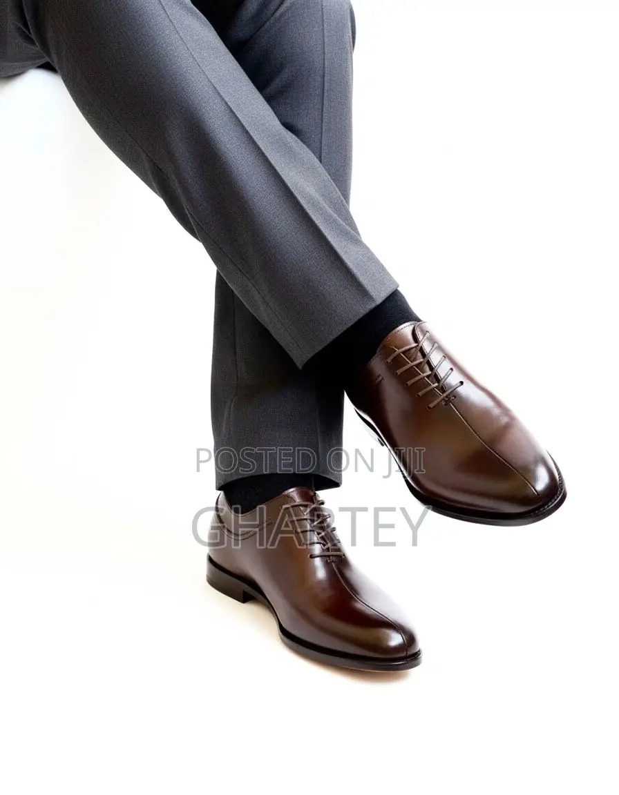 Hankin Jones Signature Wholecut Oxfords Brown