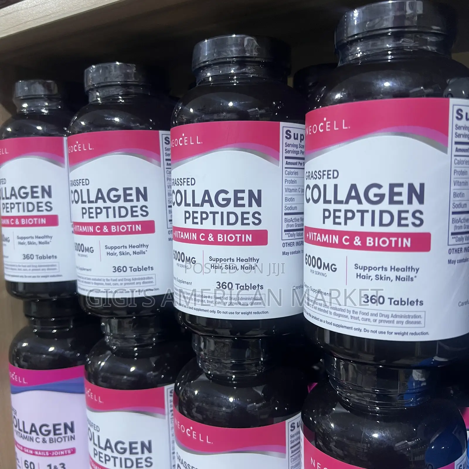 Neocell Collagen Peptides 360tablets +Vitamin C Biotin