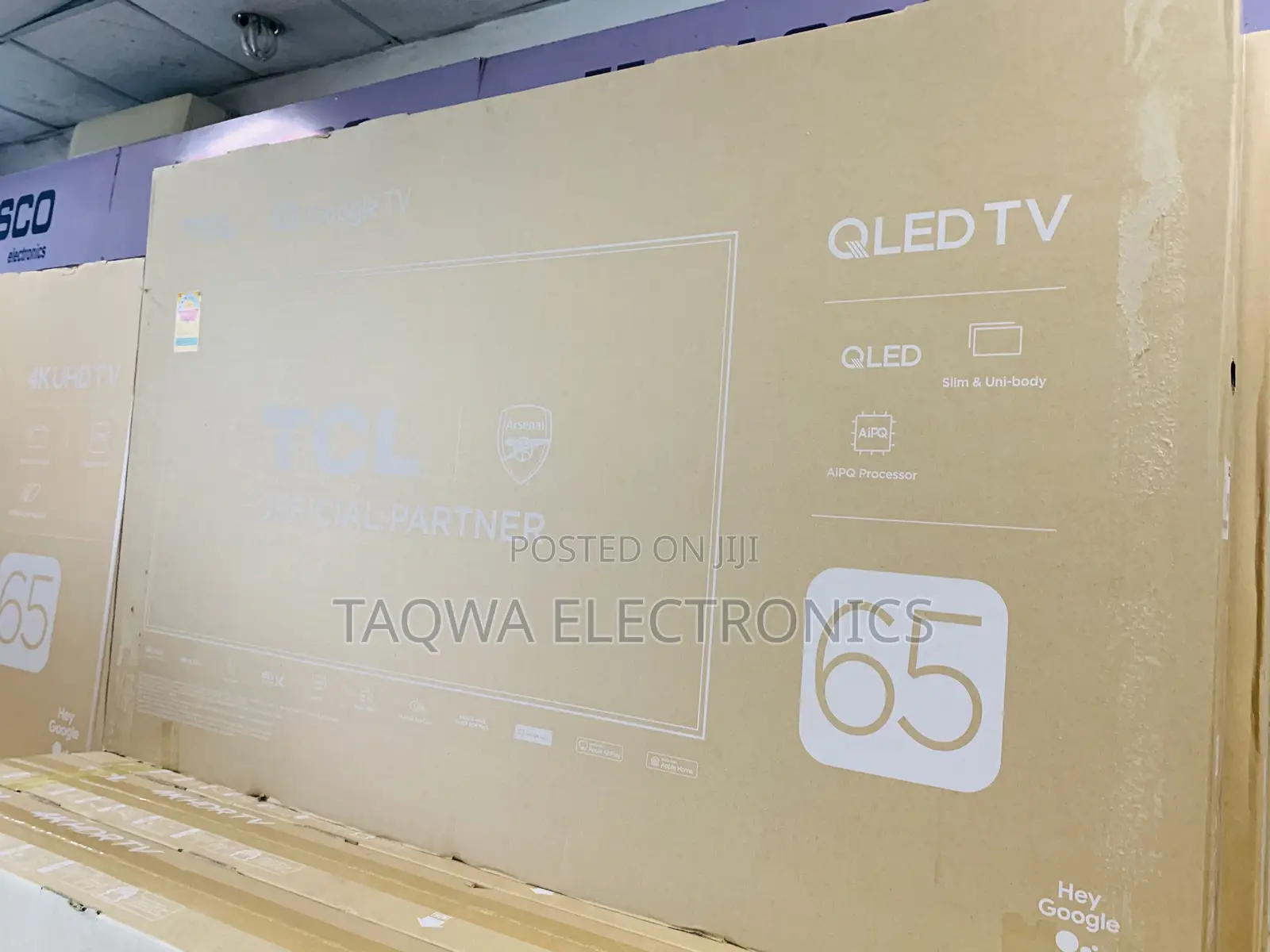 Uniquely Designed TCL Qled 65” P7k Tv