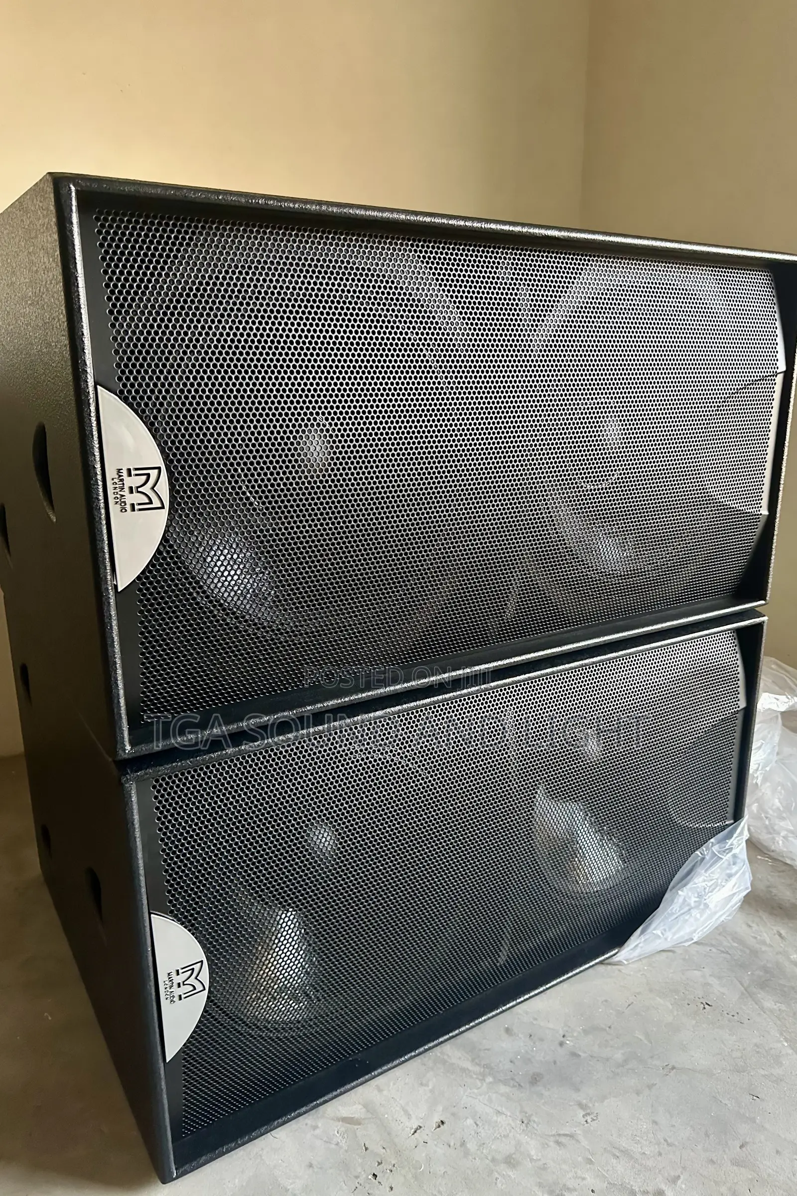 Martin Audio S-218 Double Bass Speakers