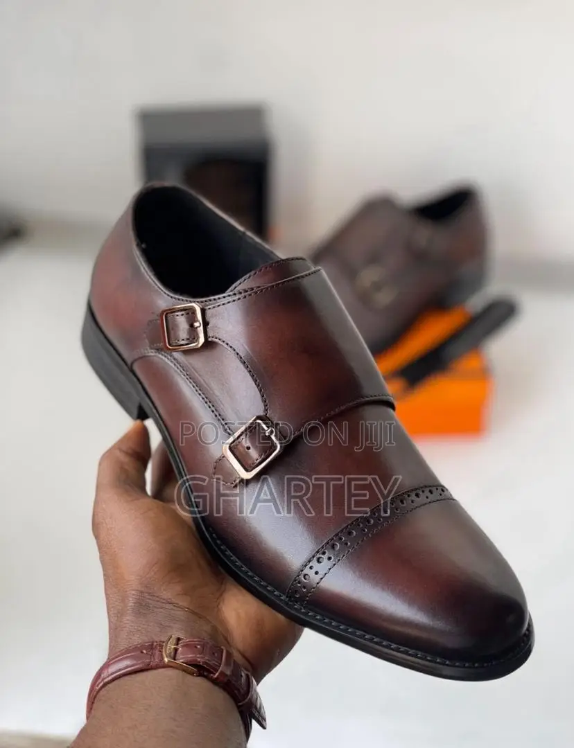 John Lobb Prestige Double Monk Men’S Shoes Brown