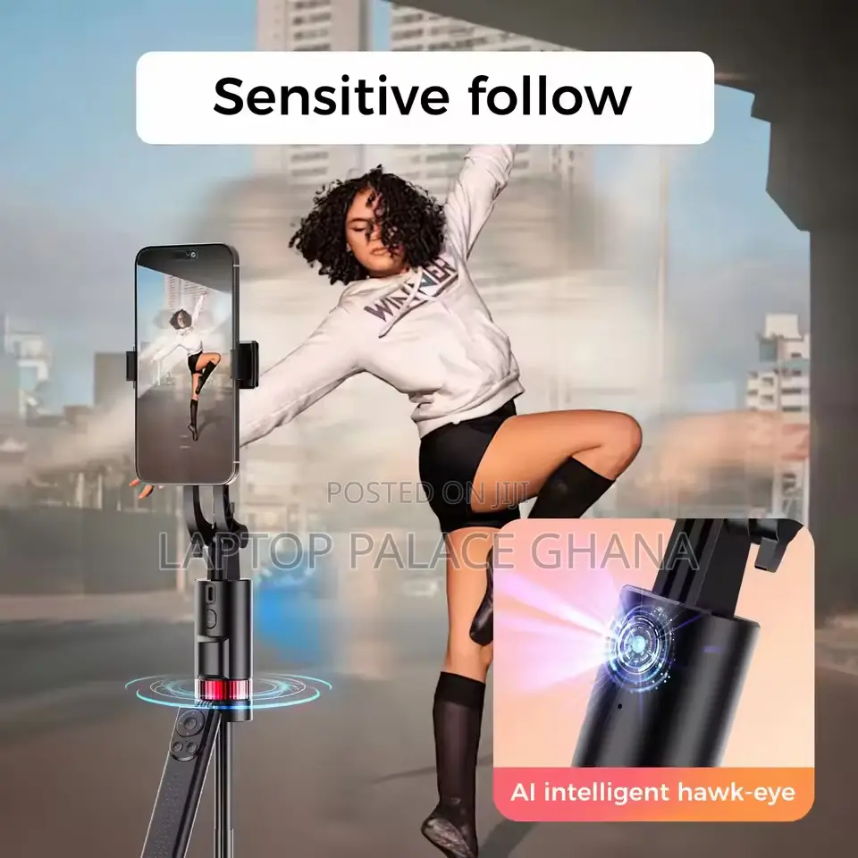 Liscn Jh18 Auto Face Tracking Tripod 360 Ai Smart Selfie Stick